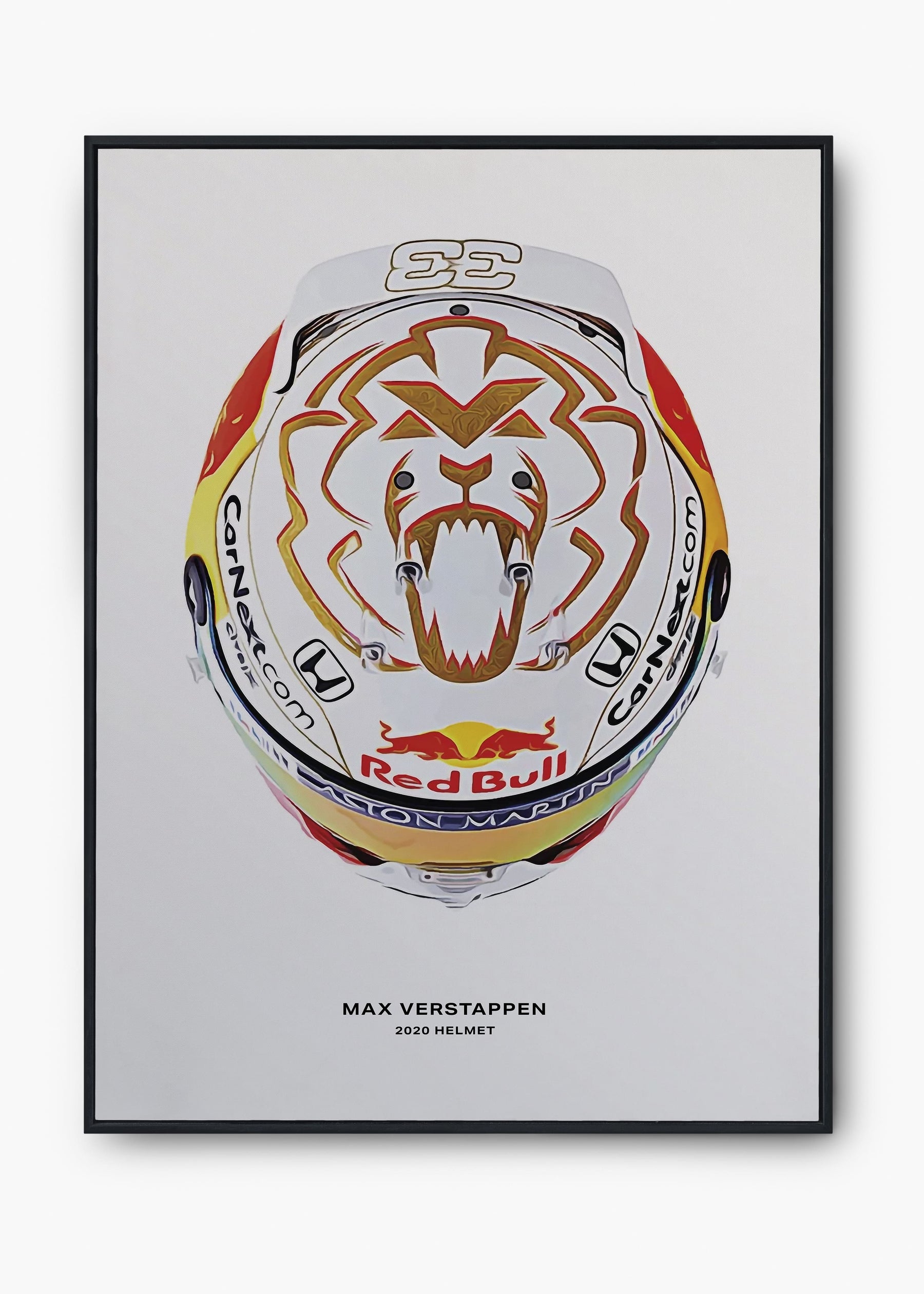 Quadro Max Verstappen 2020