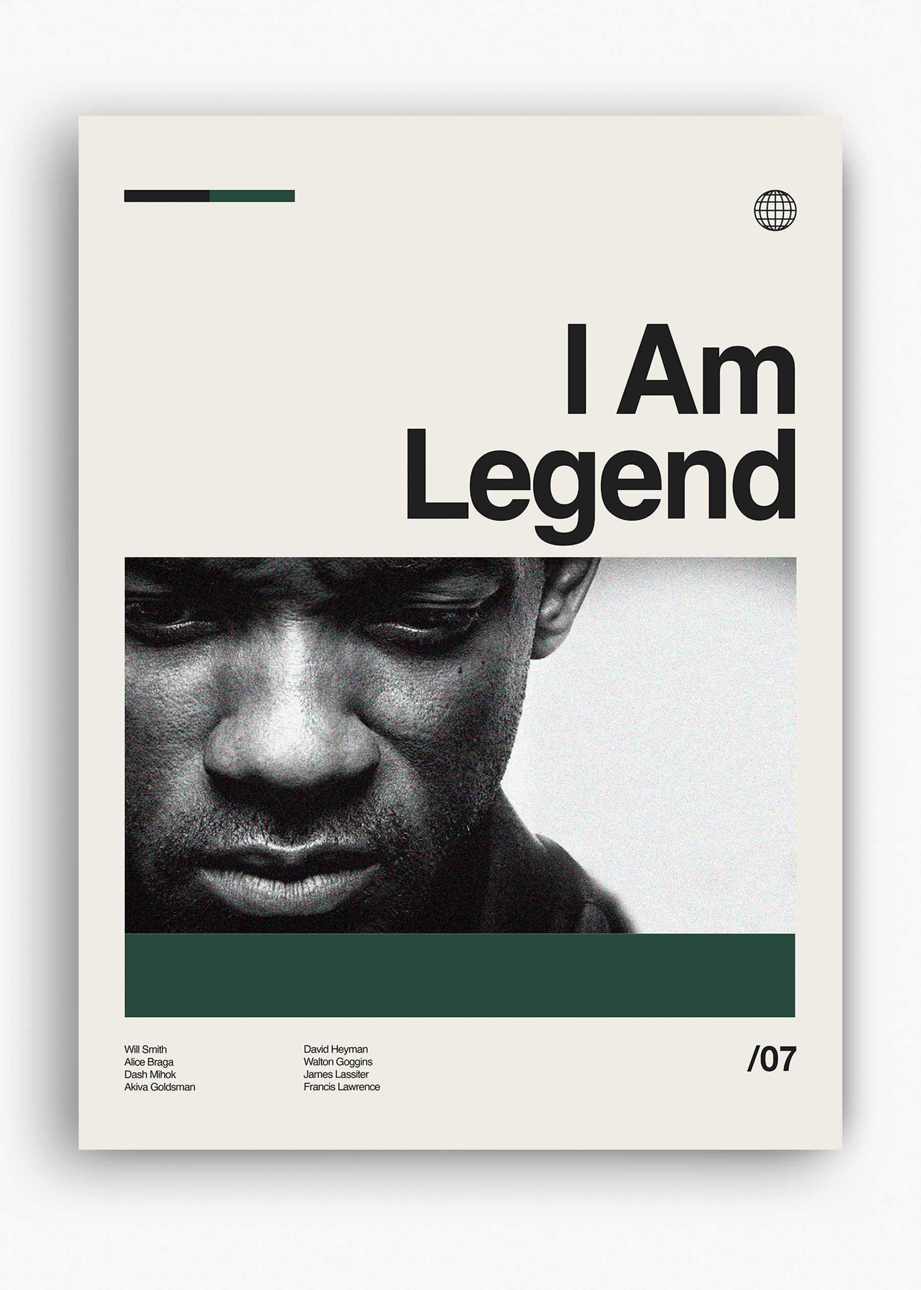 Quadro Eu Sou a Lenda - I Am Legend