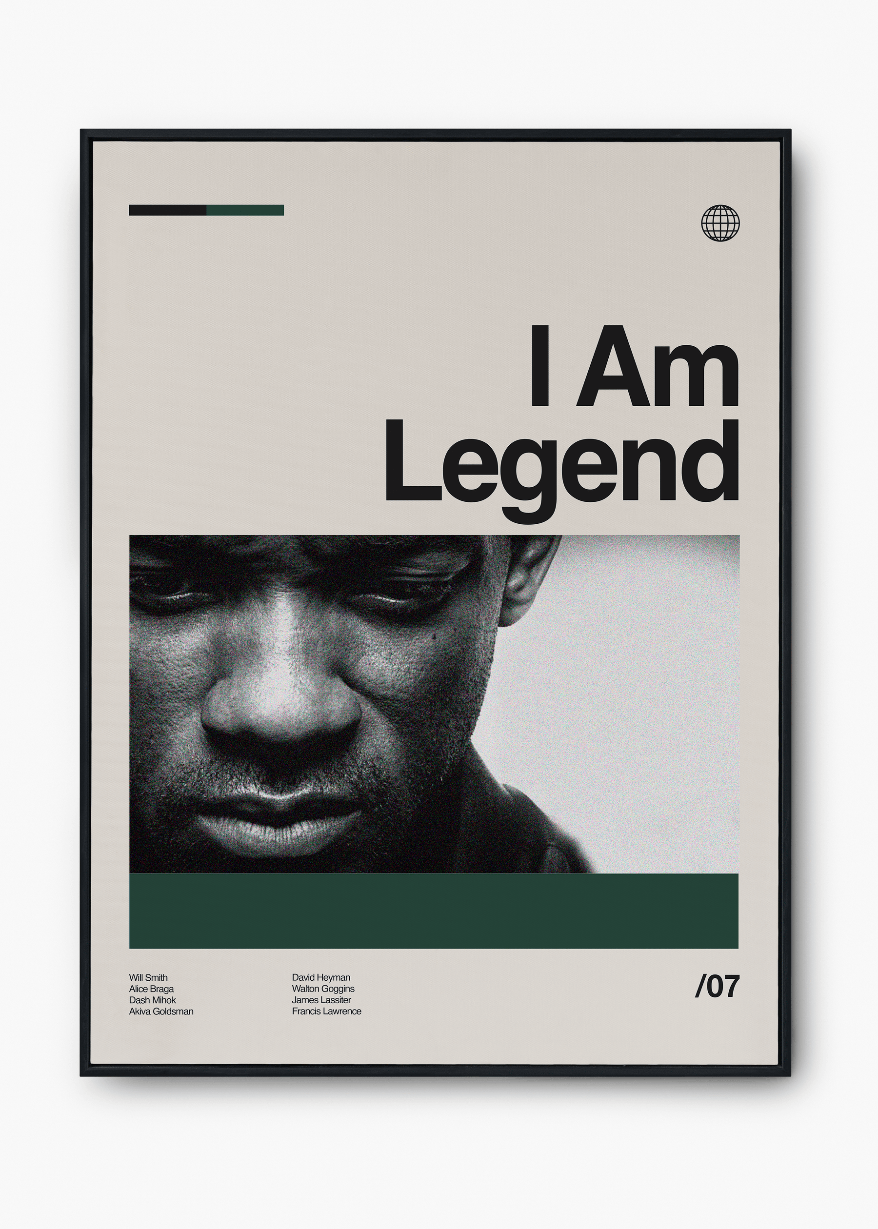 Quadro Eu Sou a Lenda - I Am Legend