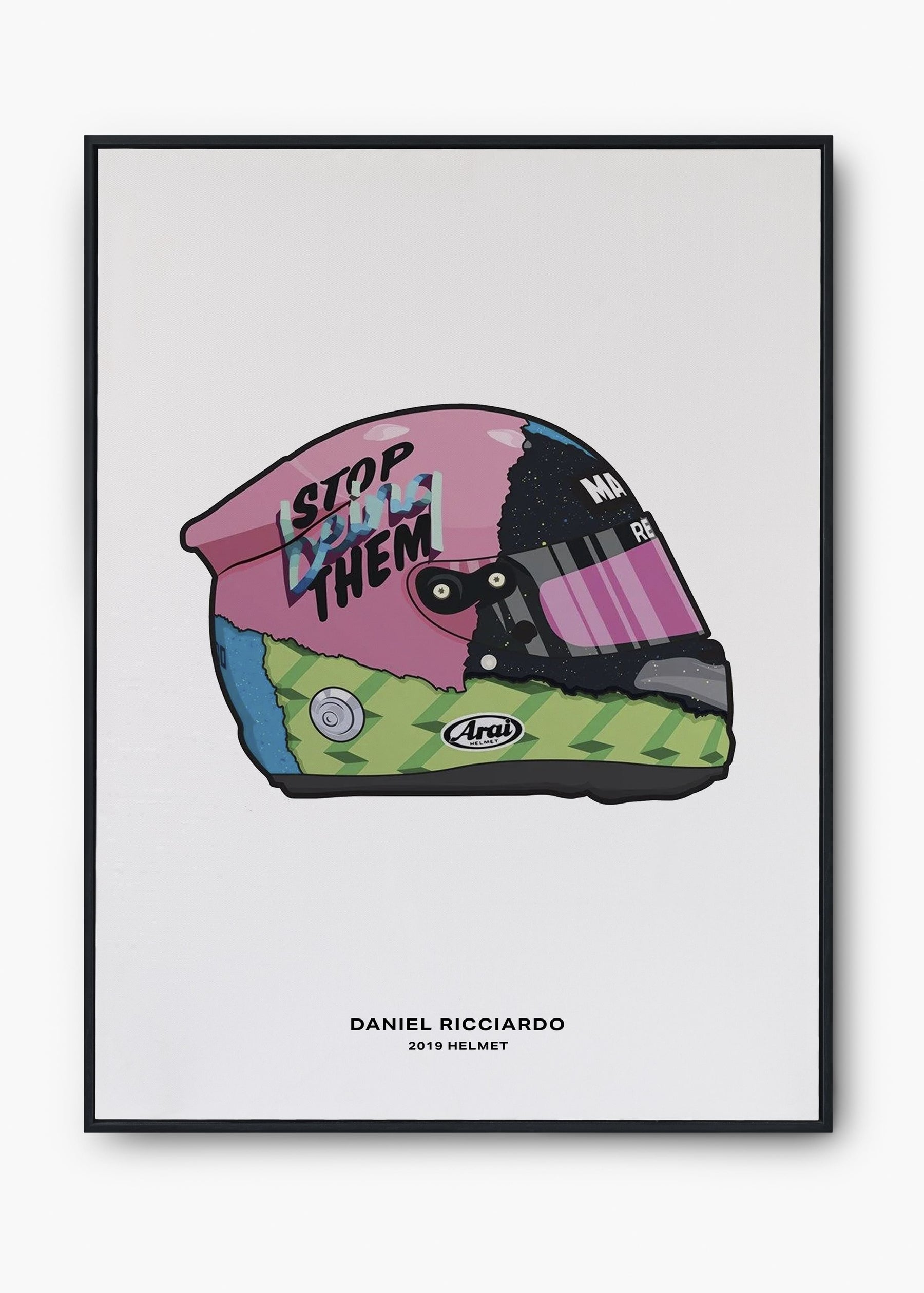 Quadro Daniel Ricciardo 2019
