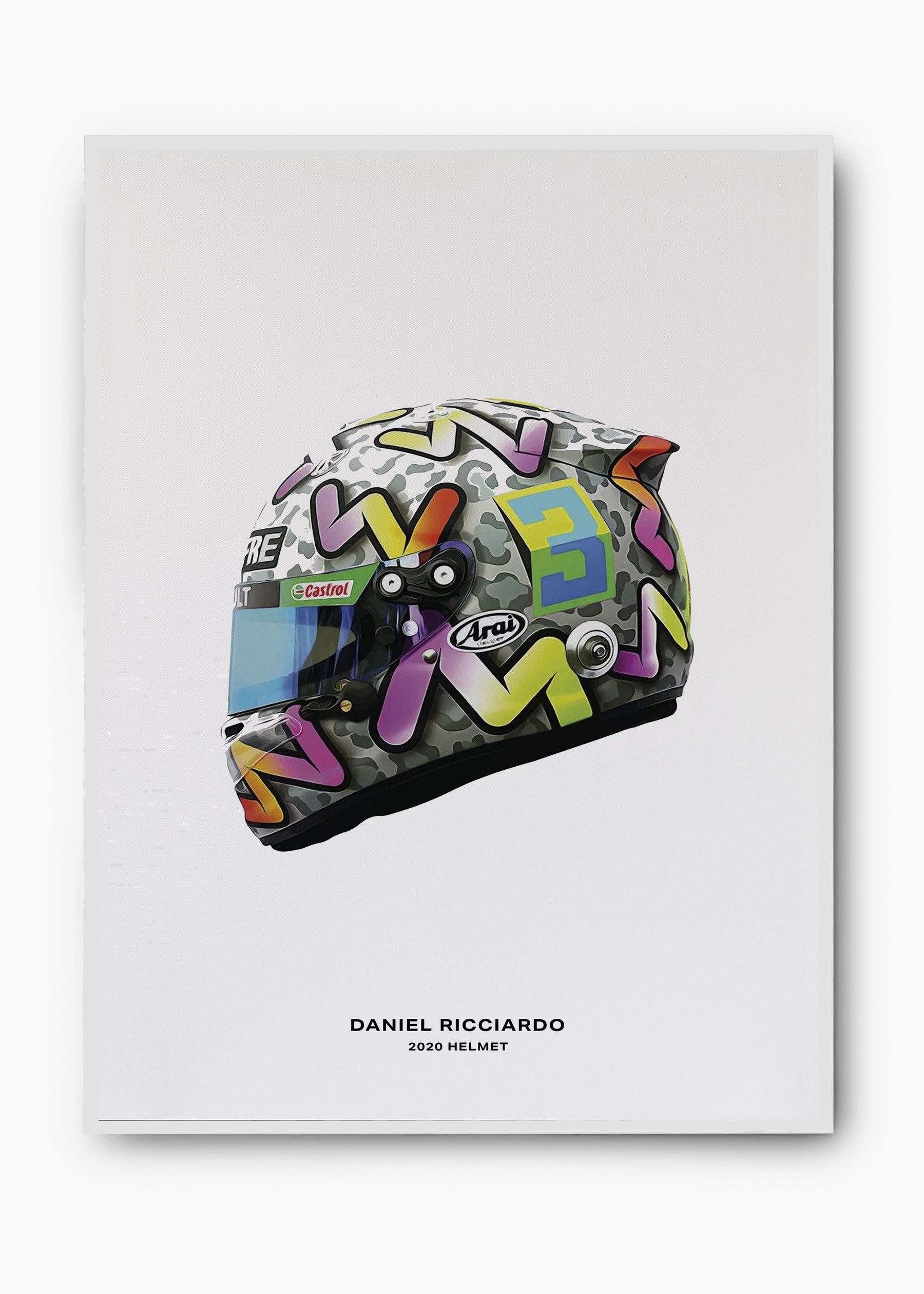 Quadro Daniel Ricciardo 2020