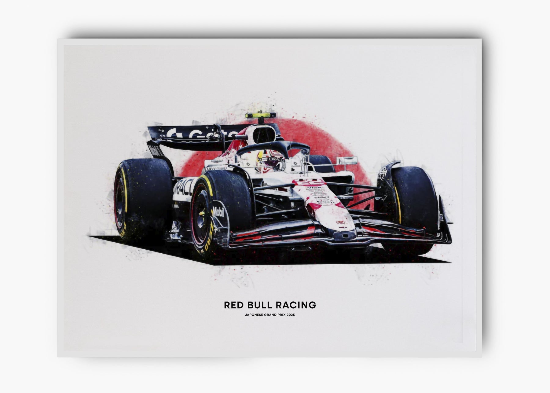 Quadro Red Bull Racing Japão 2025