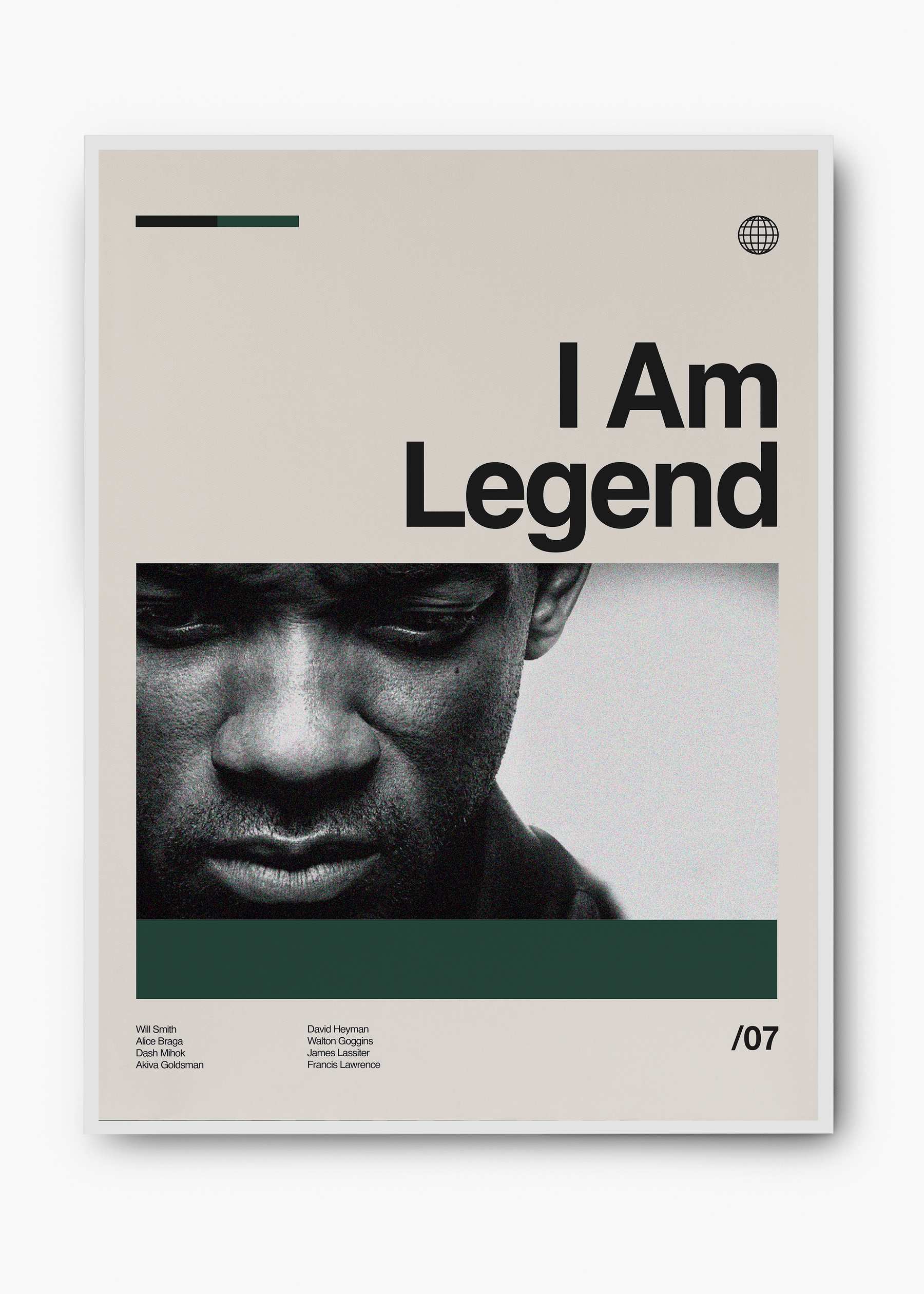 Quadro Eu Sou a Lenda - I Am Legend