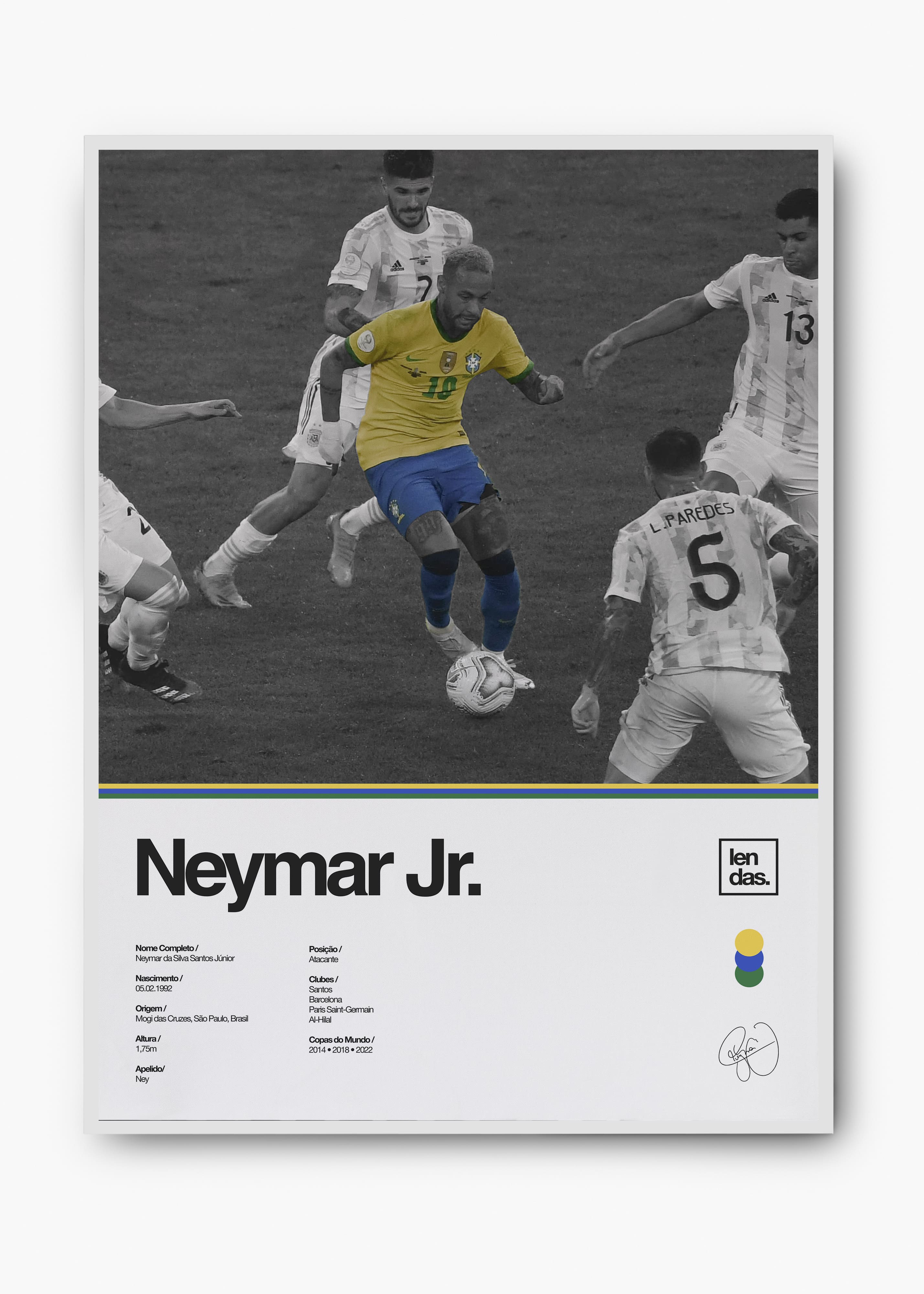 Quadro Neymar Jr