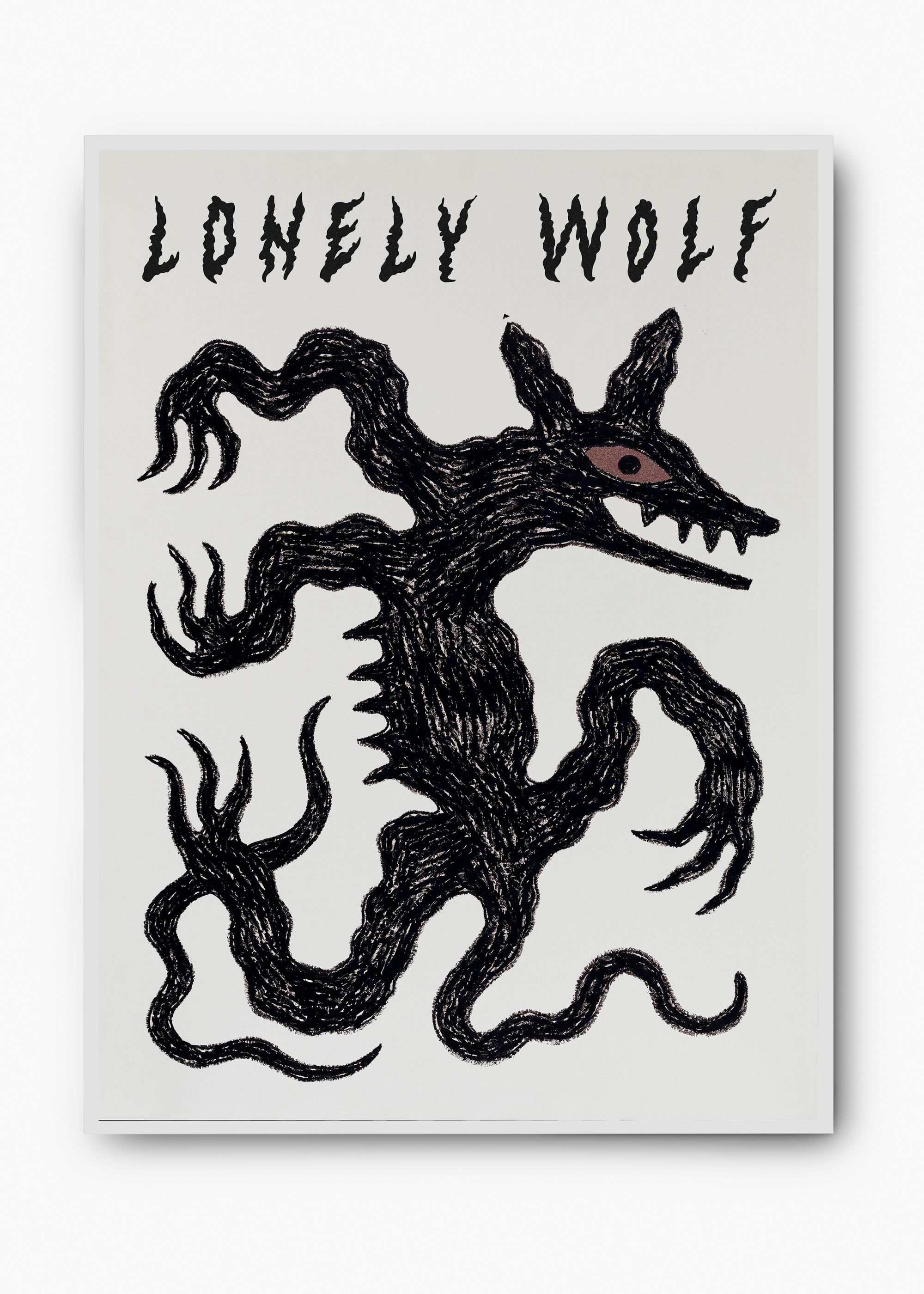 Quadro Lonely Wolf - 2