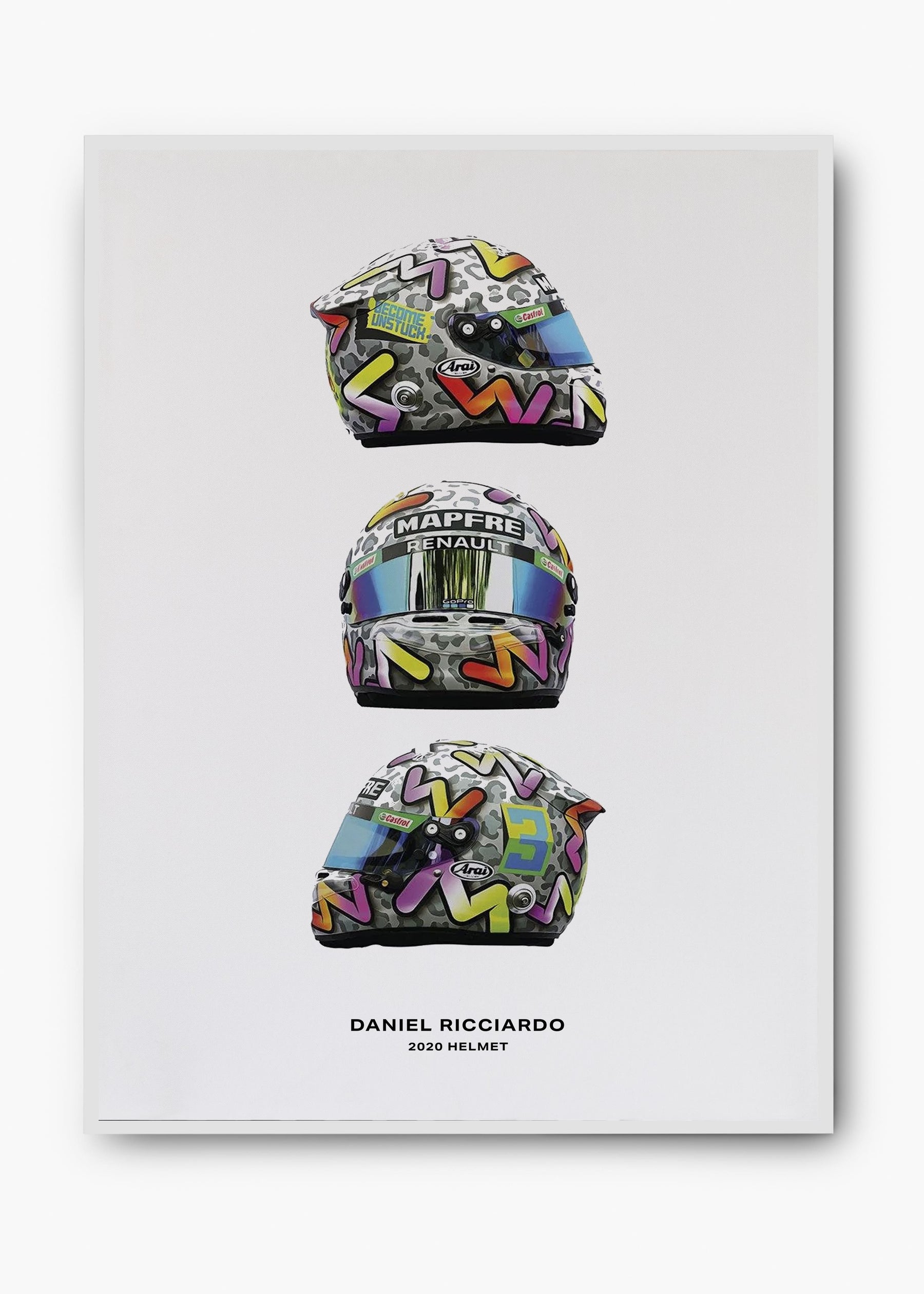 Quadro Daniel Ricciardo 2020 II