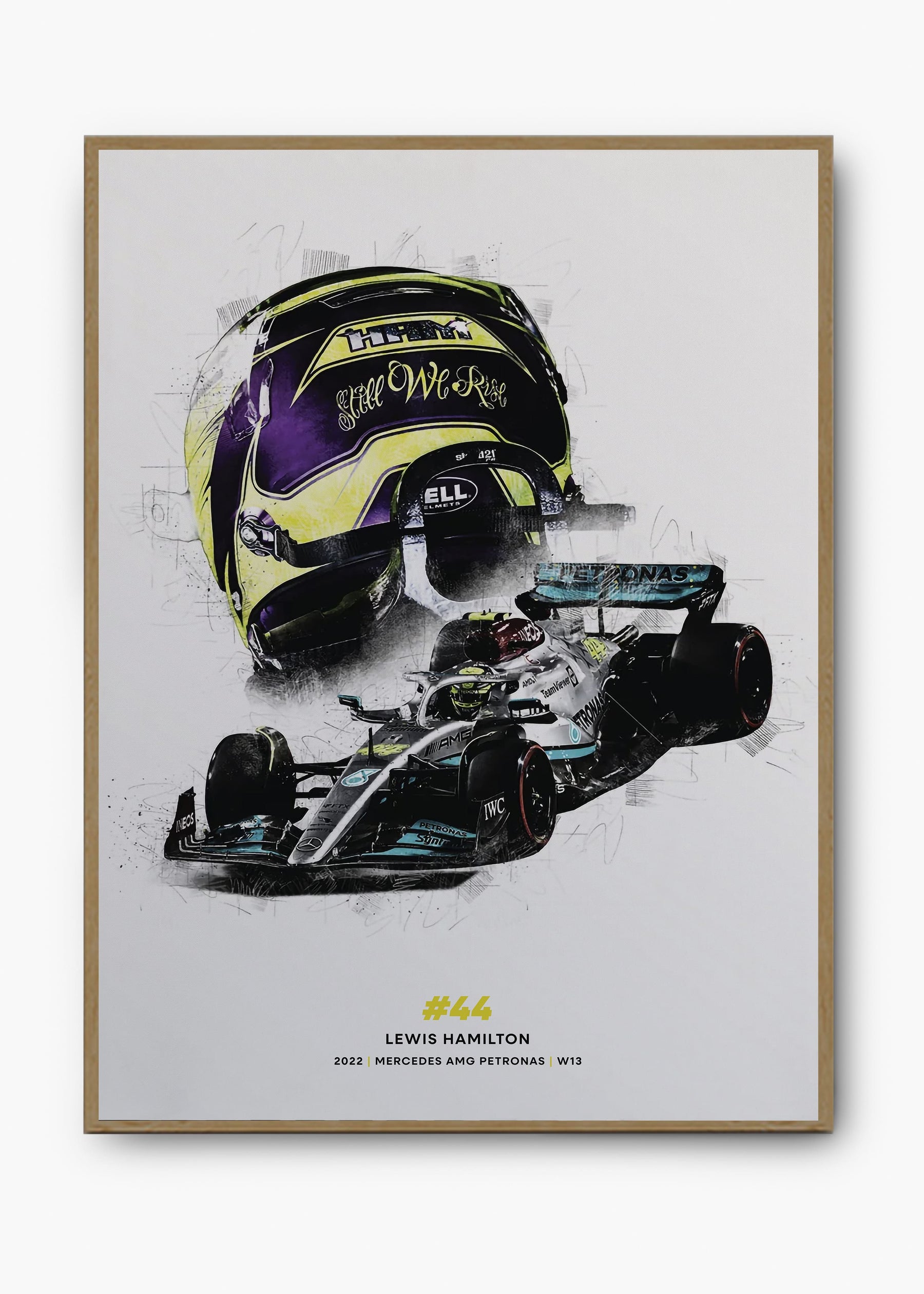 Quadro Lewis Hamilton - Still We Rise