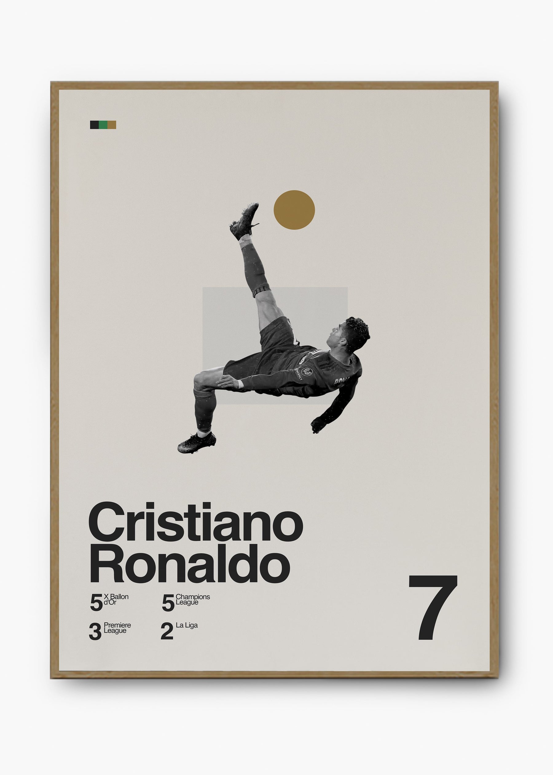 Quadro Cristiano Ronaldo CR7