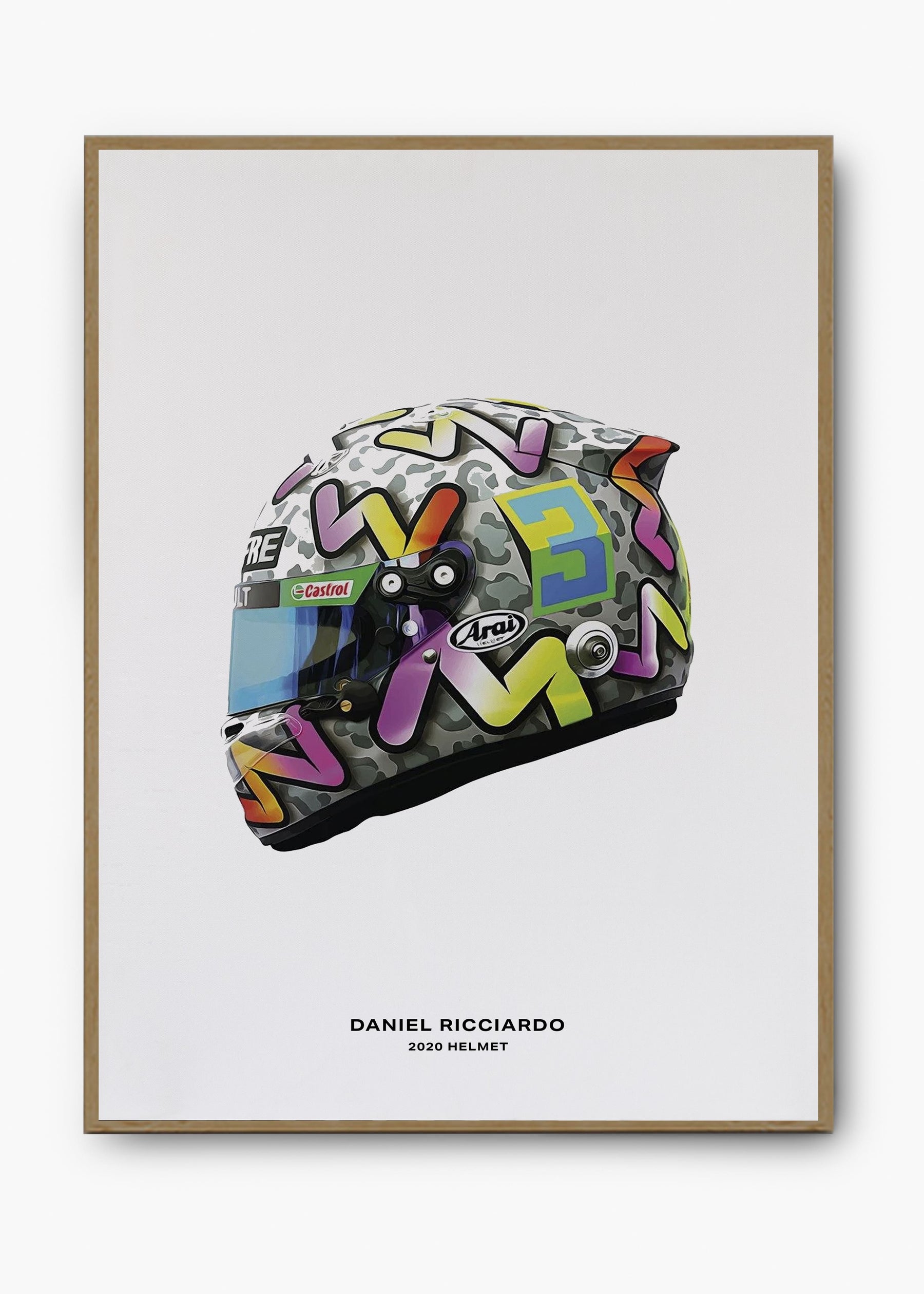 Quadro Daniel Ricciardo 2020