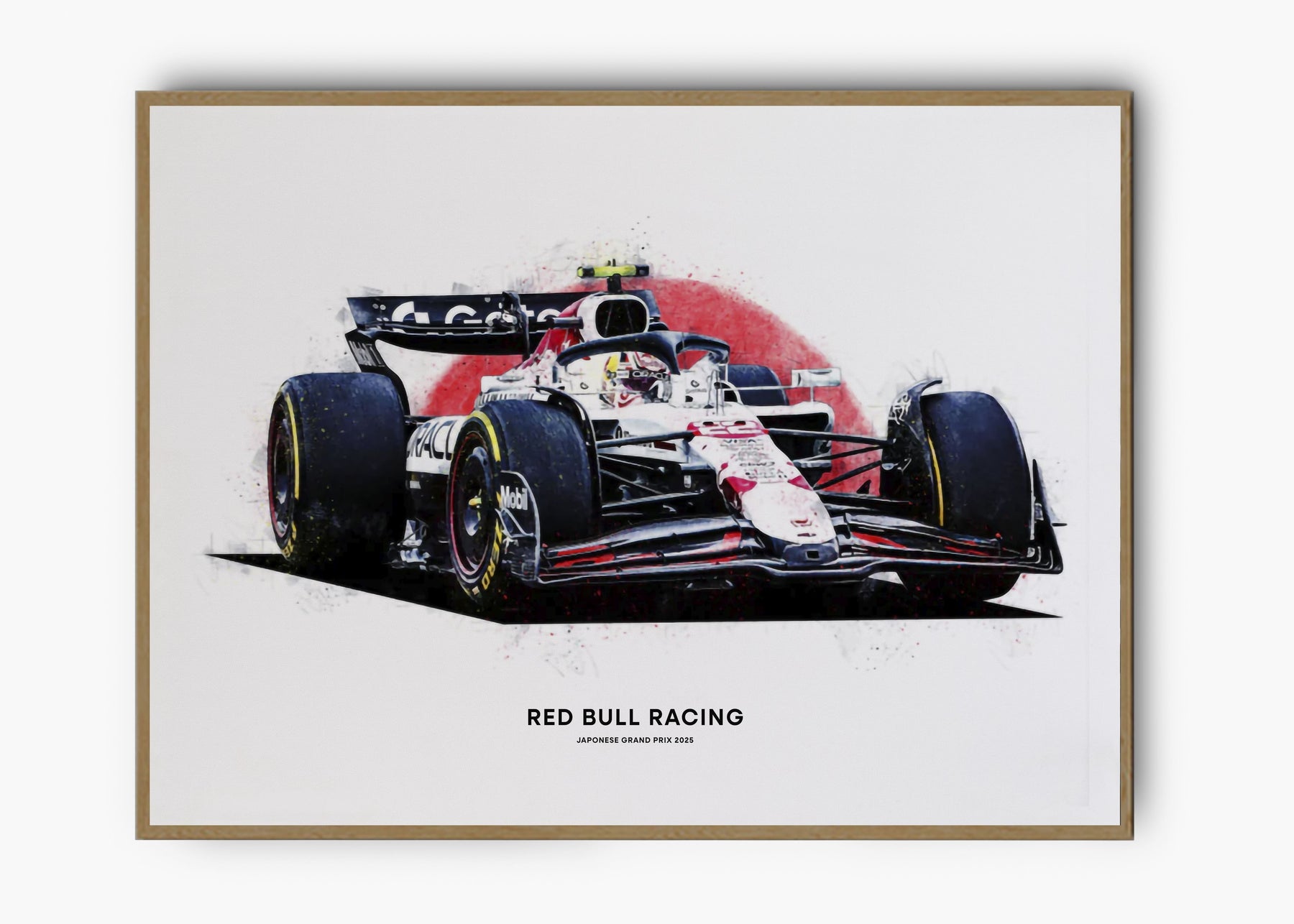 Quadro Red Bull Racing Japão 2025