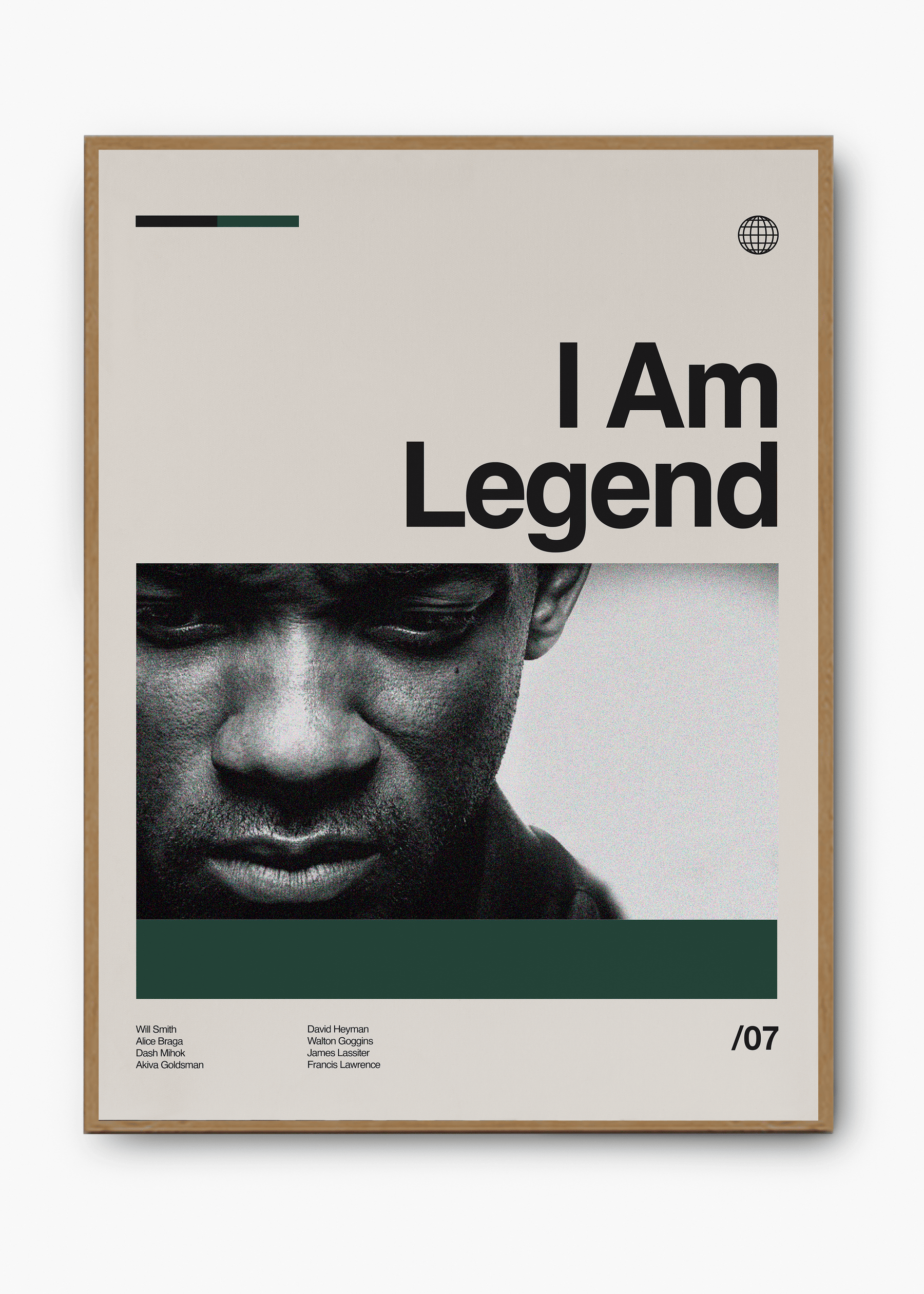 Quadro Eu Sou a Lenda - I Am Legend
