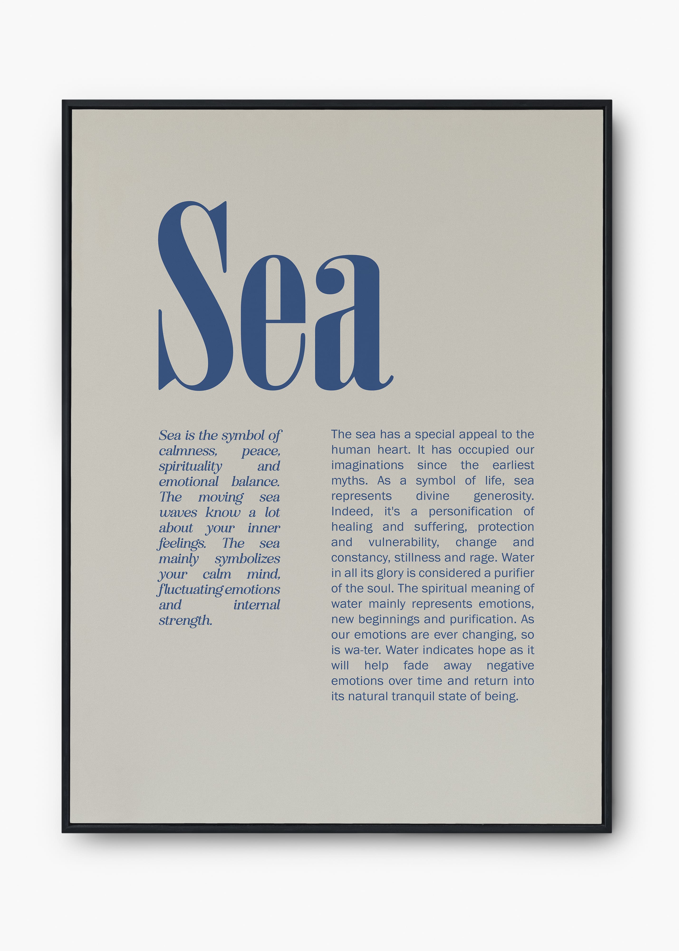 Quadro Sea