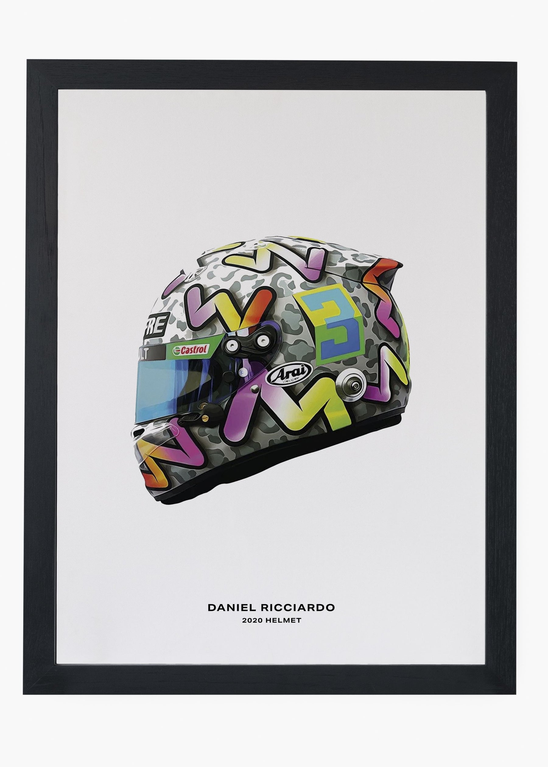 Quadro Daniel Ricciardo 2020