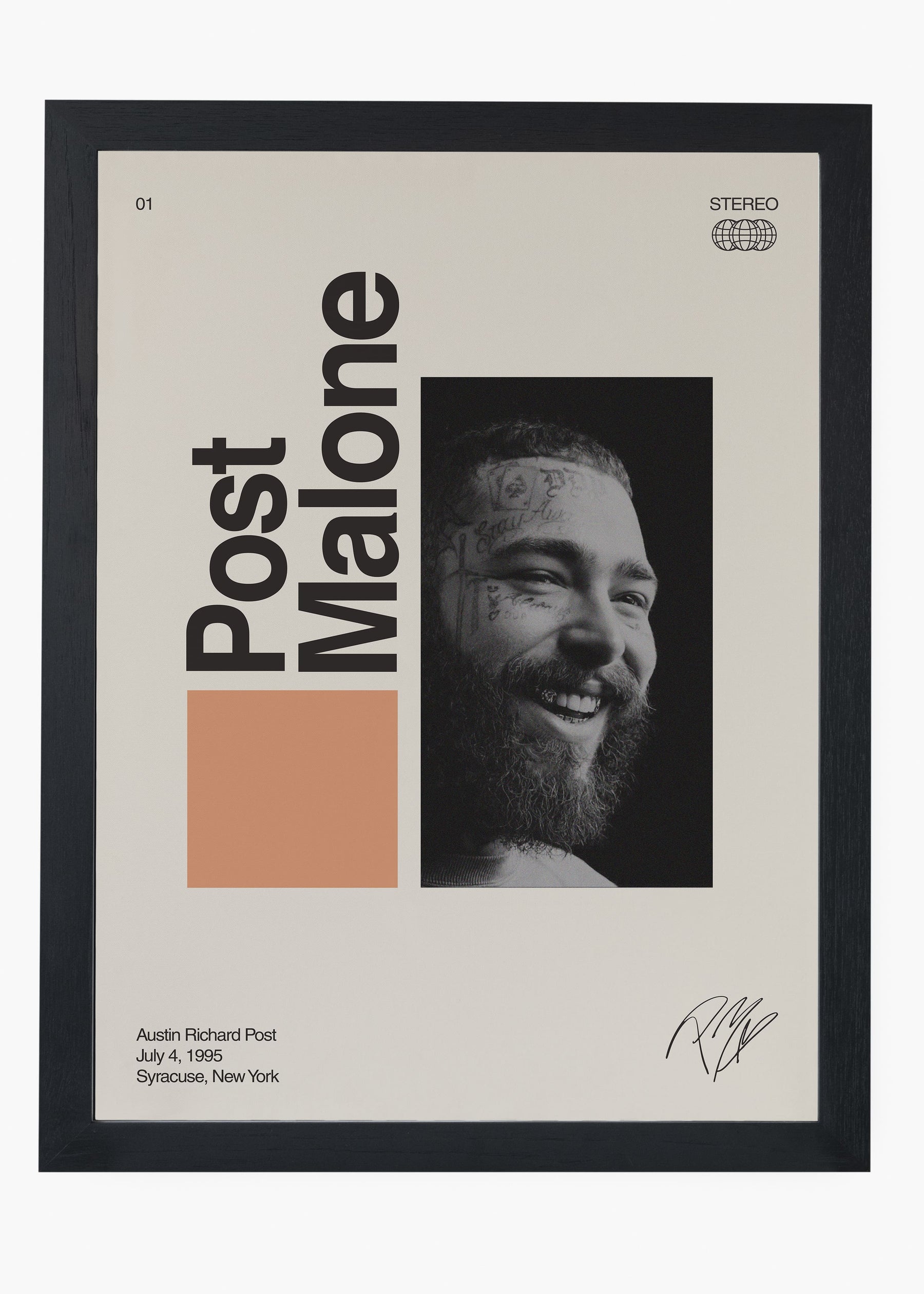 Quadro Signature Post Malone