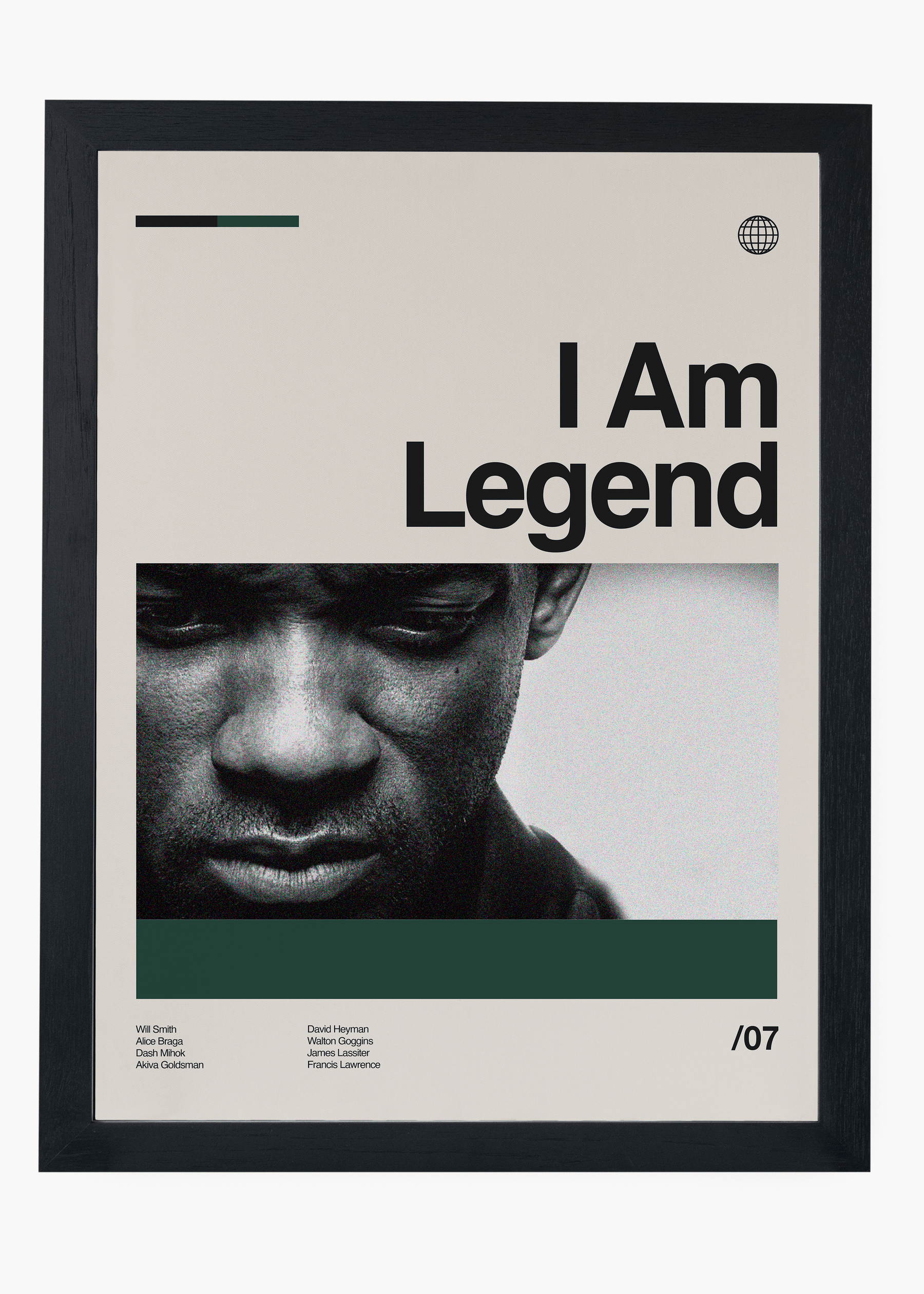 Quadro Eu Sou a Lenda - I Am Legend