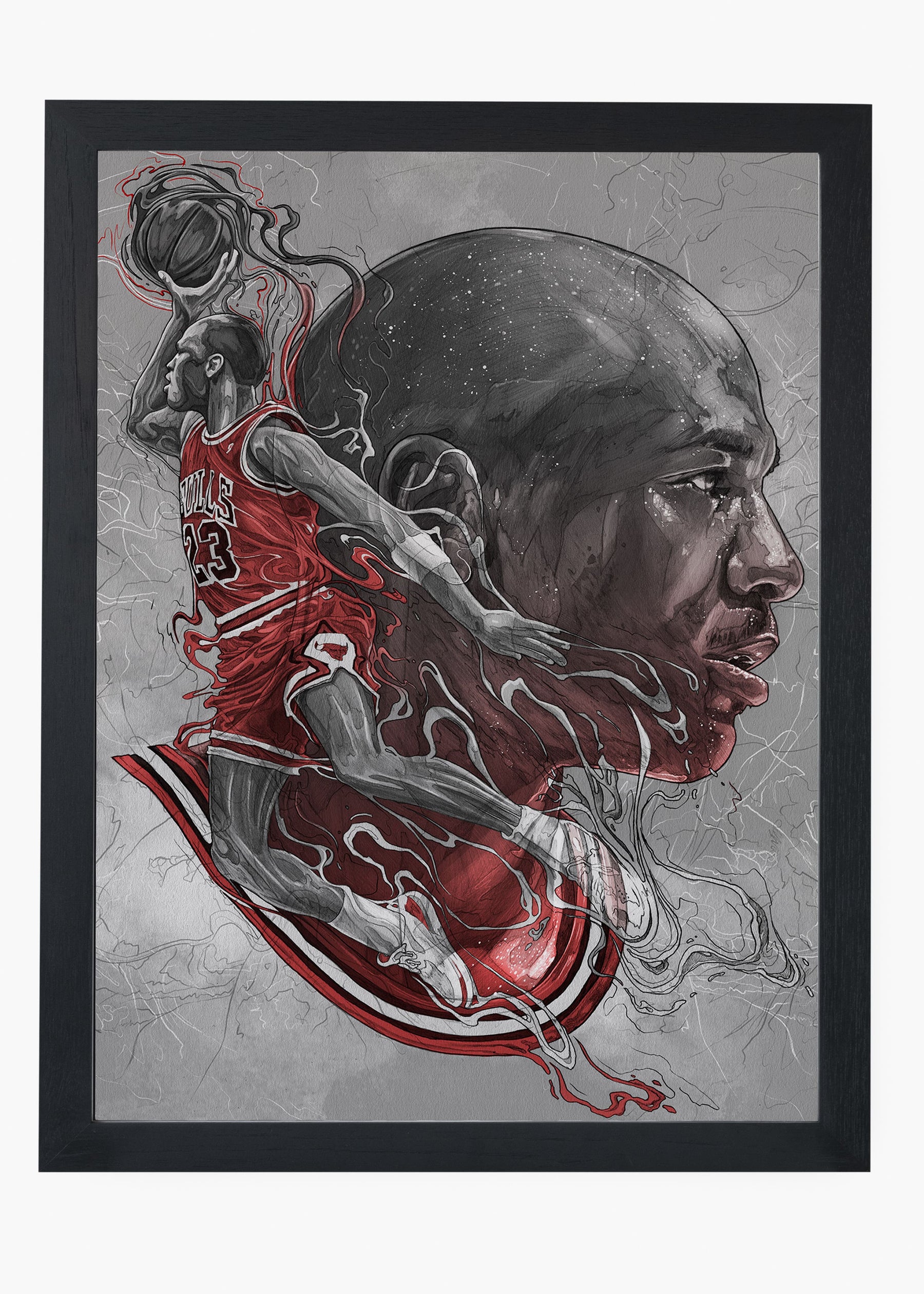 Quadro Michael Jordan II