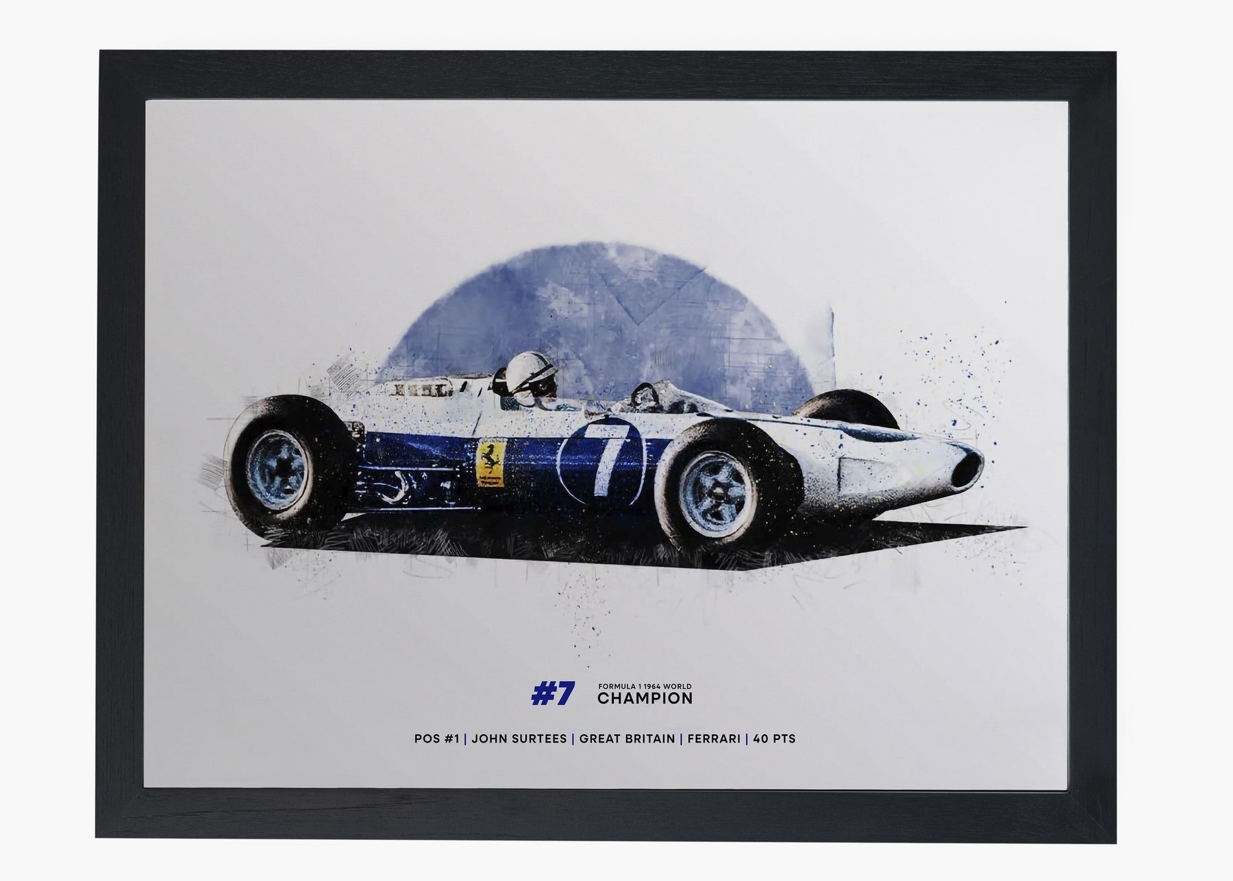 Quadro John Surtees 1964 World Champion