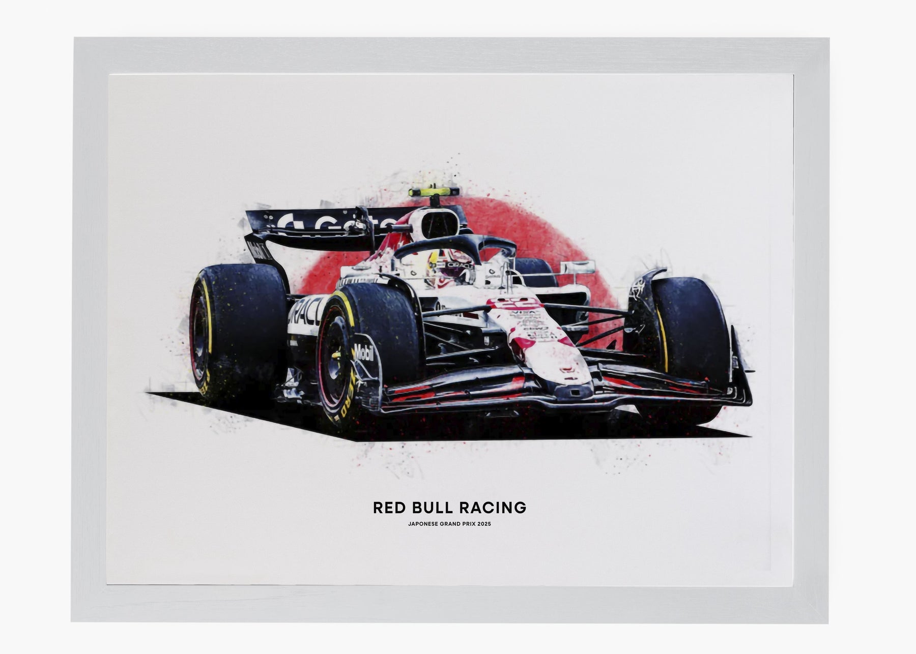 Quadro Red Bull Racing Japão 2025