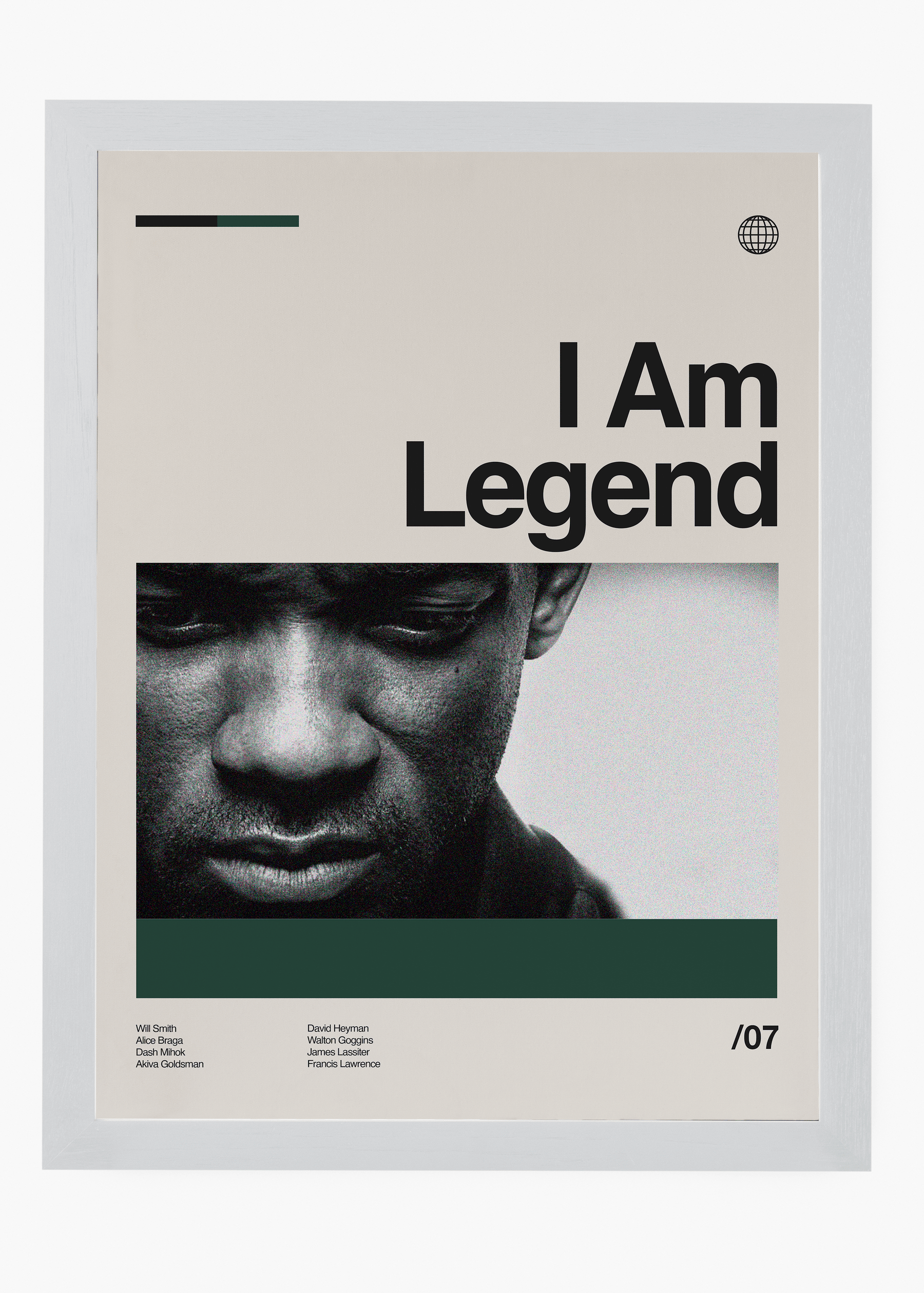 Quadro Eu Sou a Lenda - I Am Legend