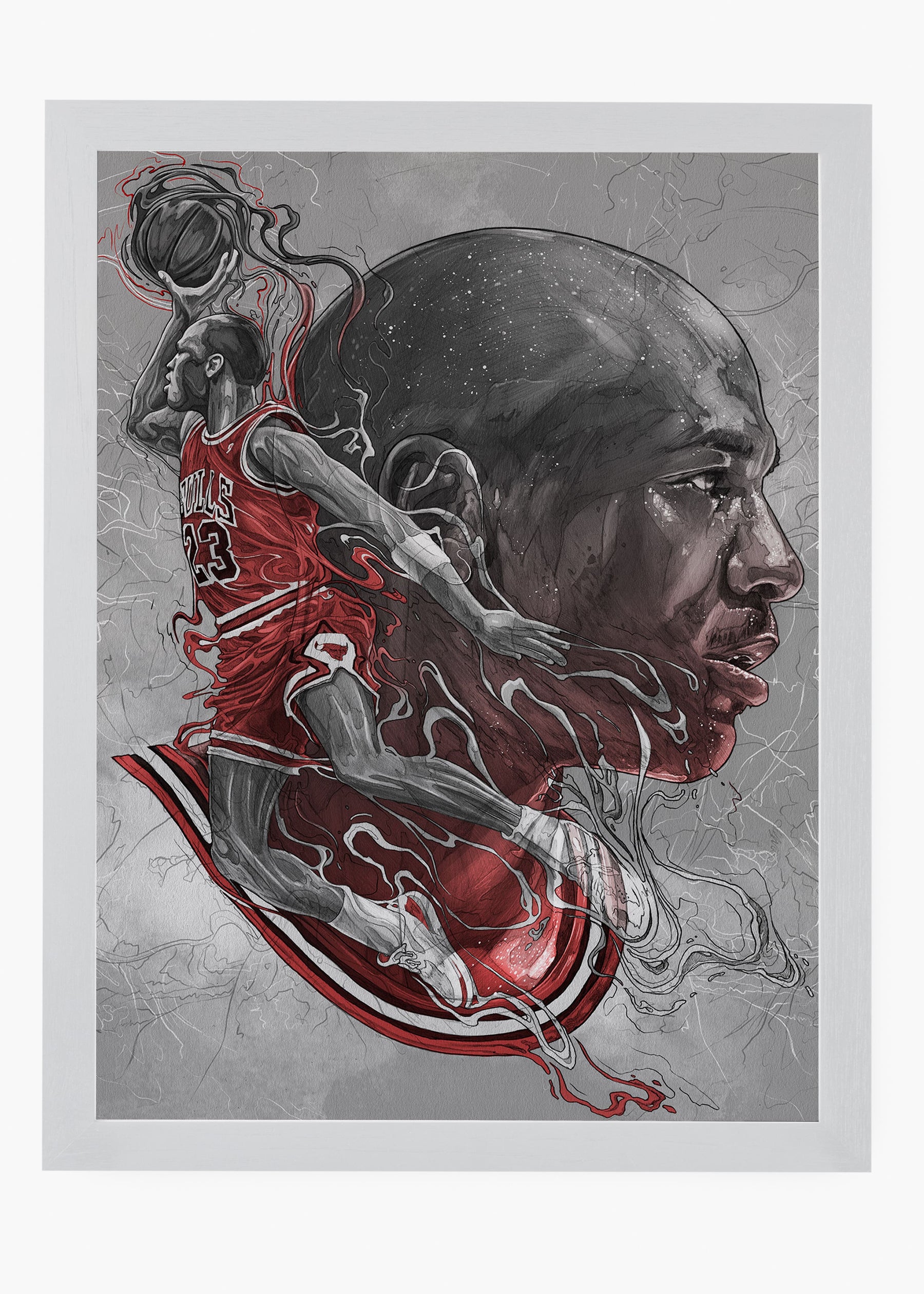 Quadro Michael Jordan II