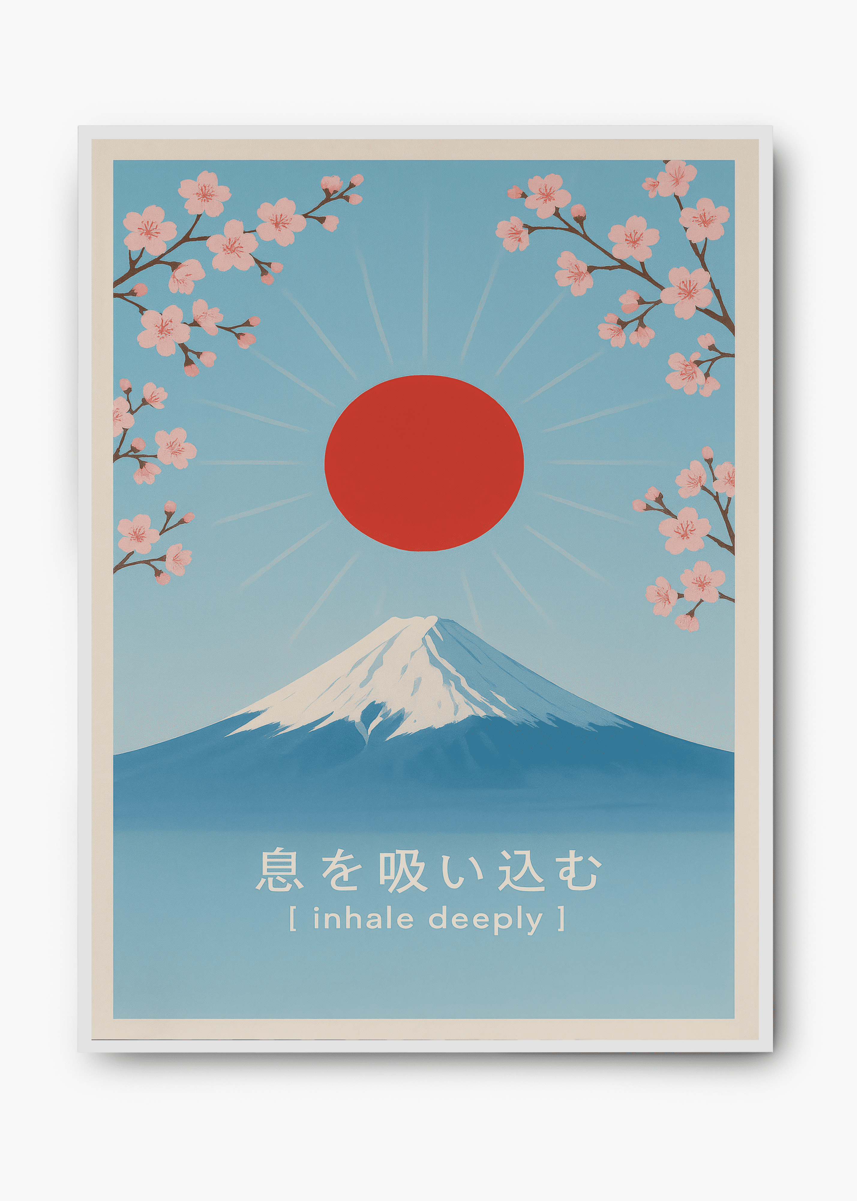 Quadro Japonês Fuji Breathe