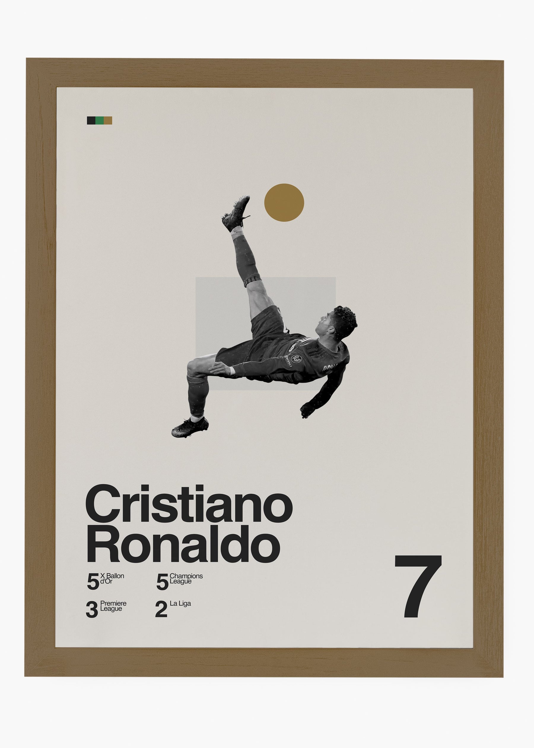 Quadro Cristiano Ronaldo CR7
