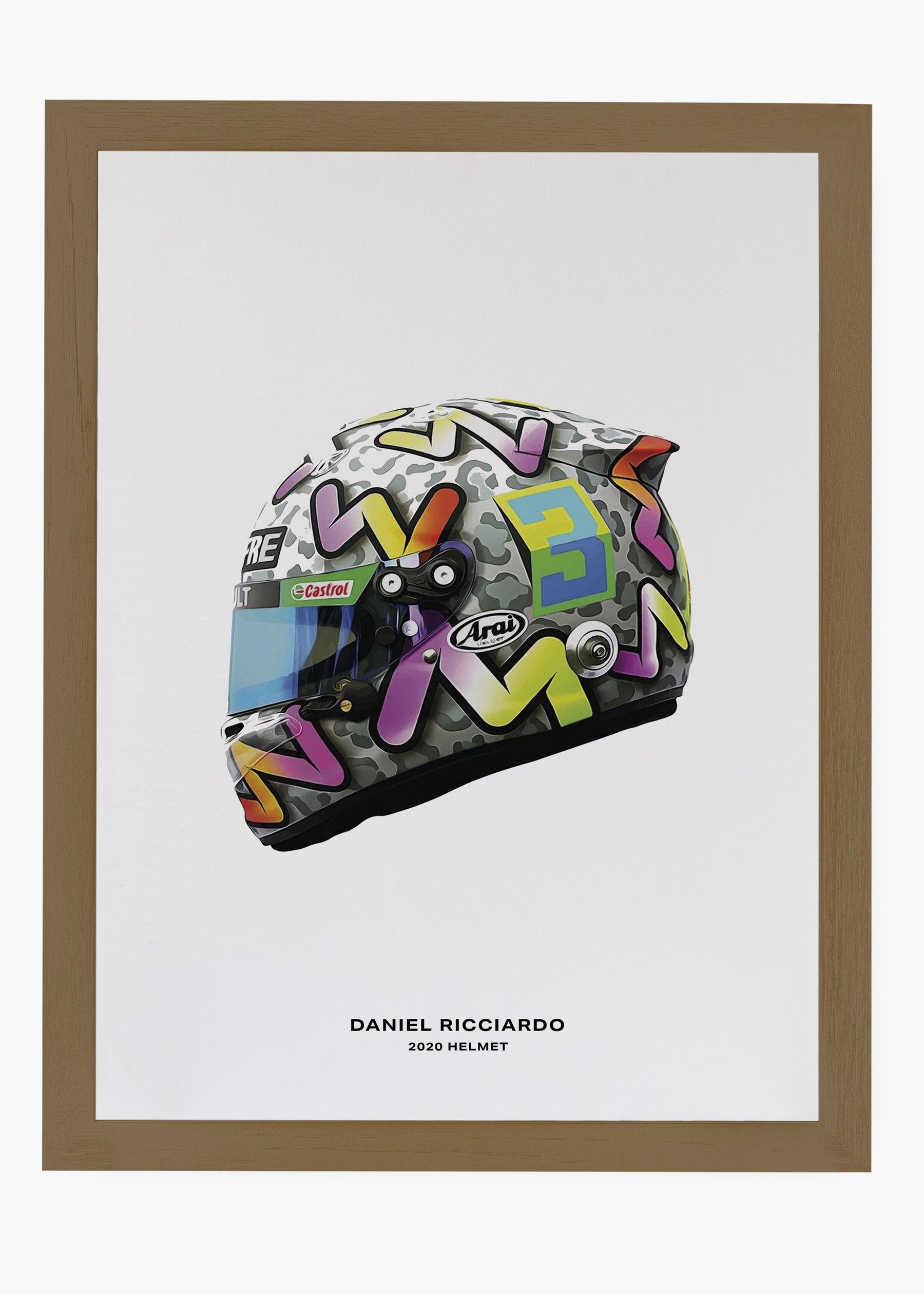 Quadro Daniel Ricciardo 2020