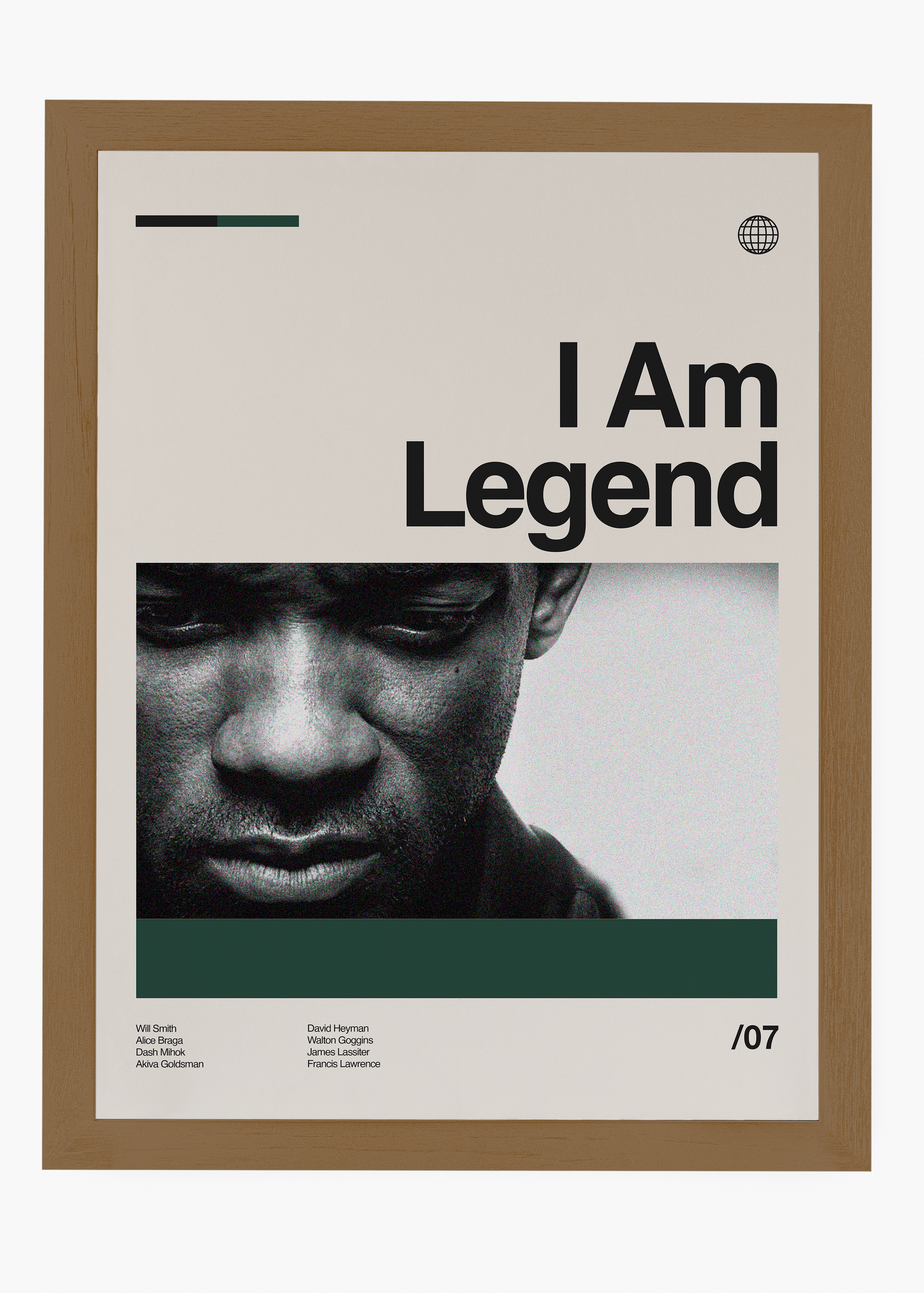 Quadro Eu Sou a Lenda - I Am Legend