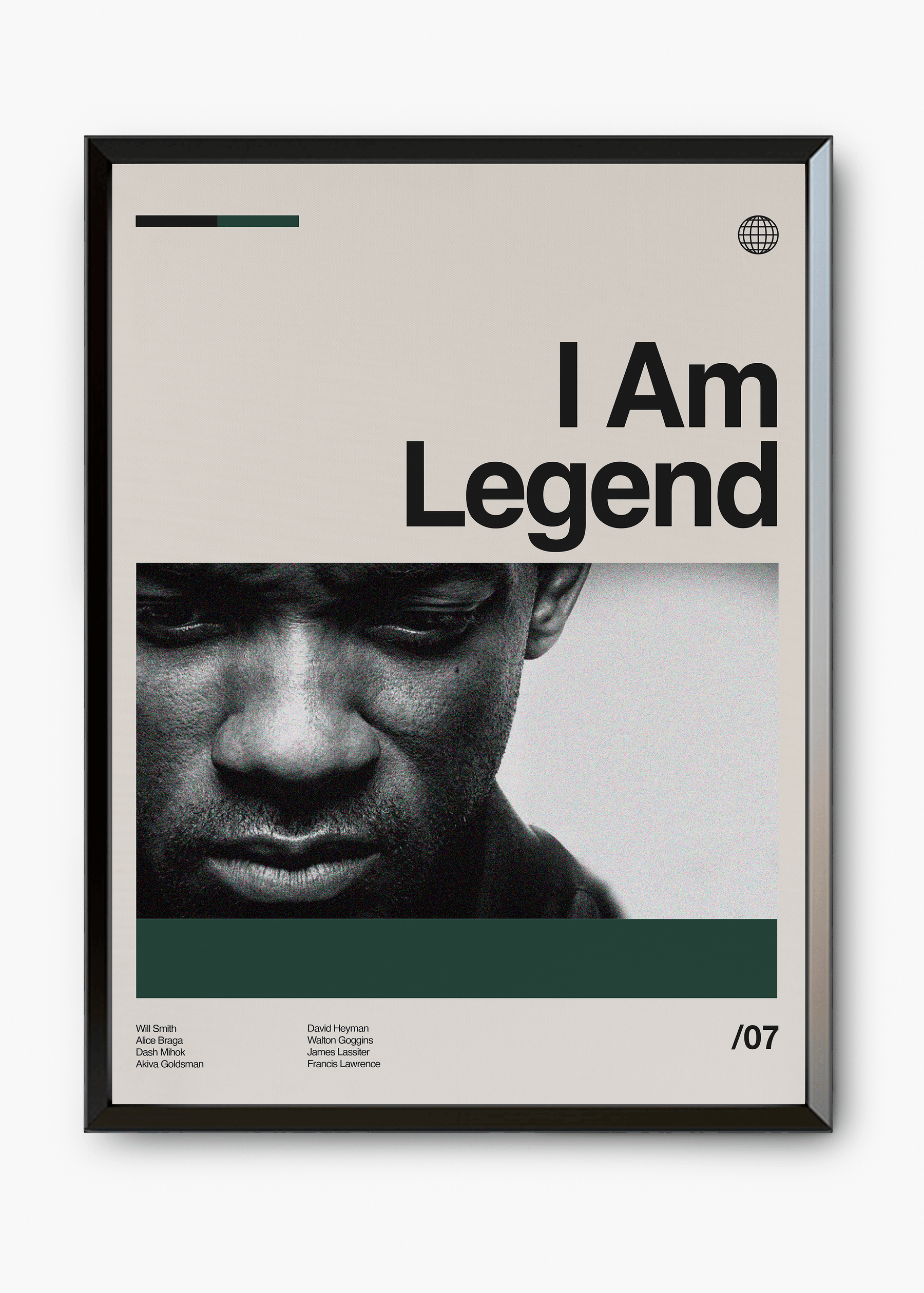 Quadro Eu Sou a Lenda - I Am Legend