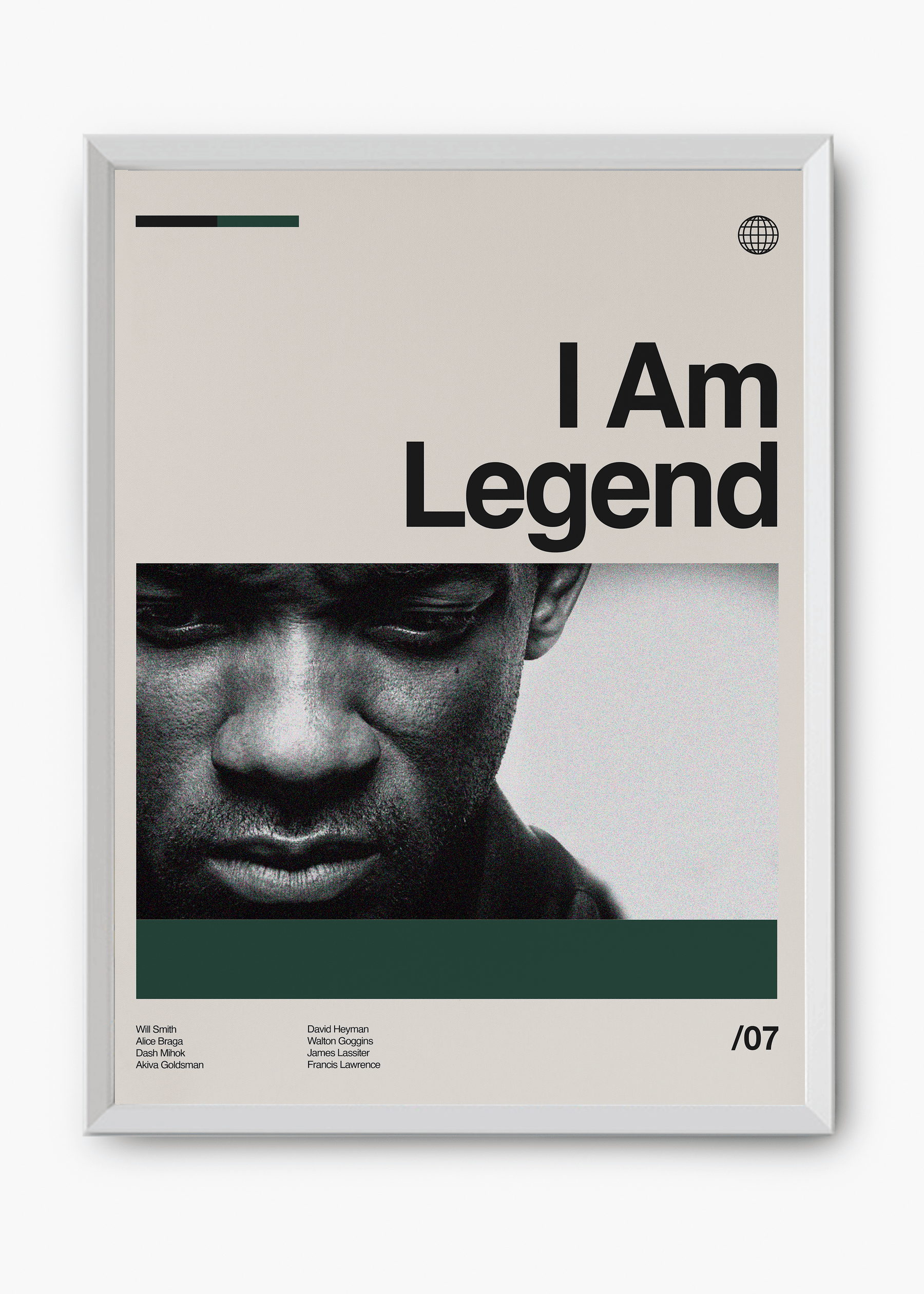 Quadro Eu Sou a Lenda - I Am Legend