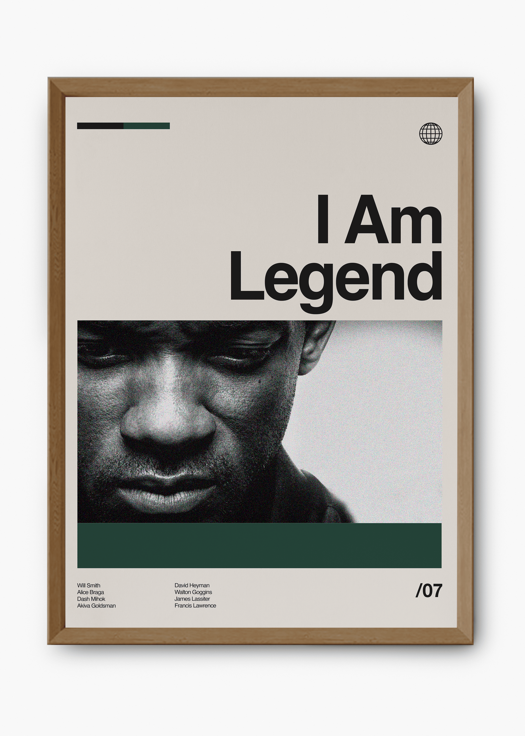 Quadro Eu Sou a Lenda - I Am Legend