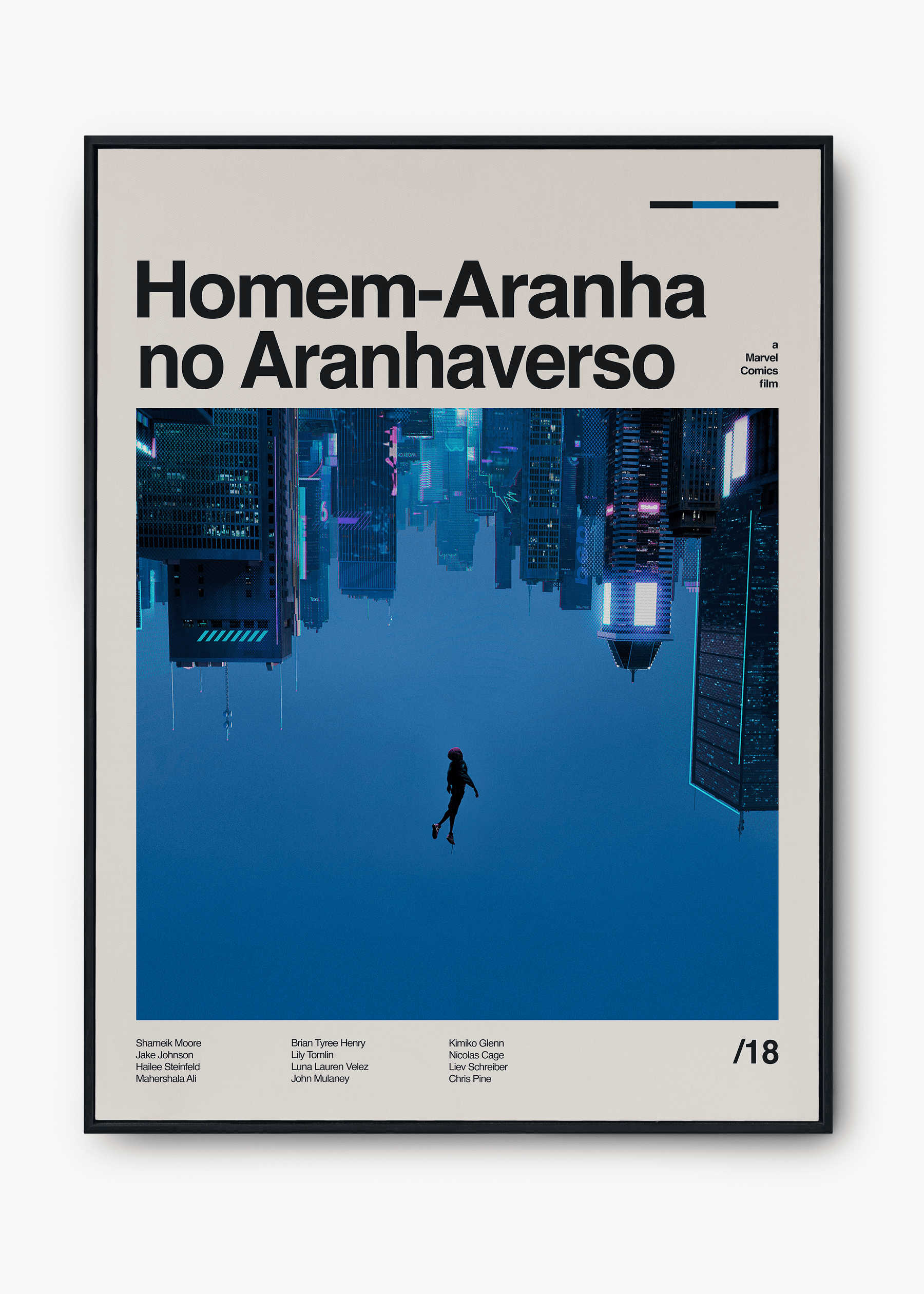 Quadro Homem-Aranha no Aranhaverso