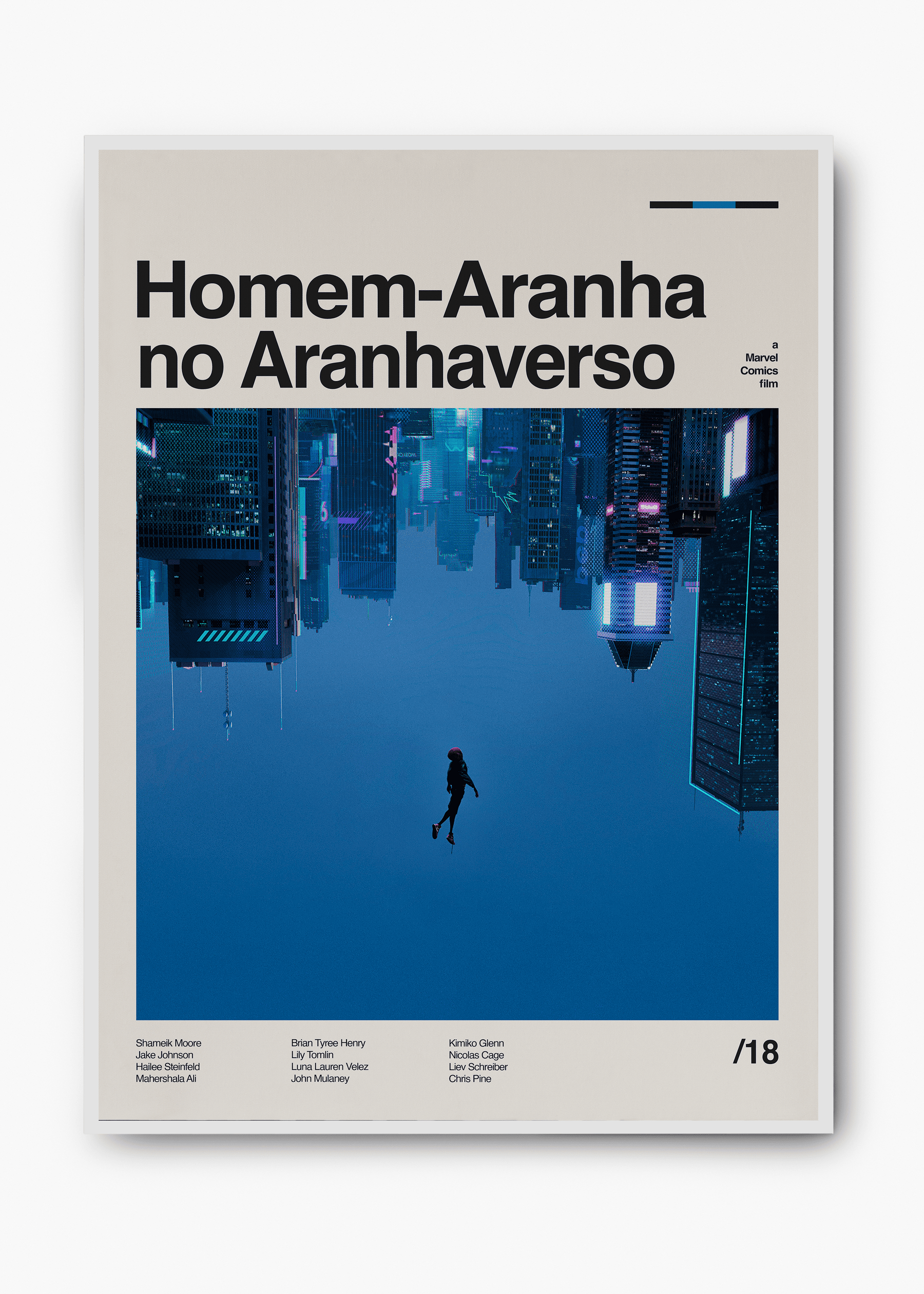 Quadro Homem-Aranha no Aranhaverso