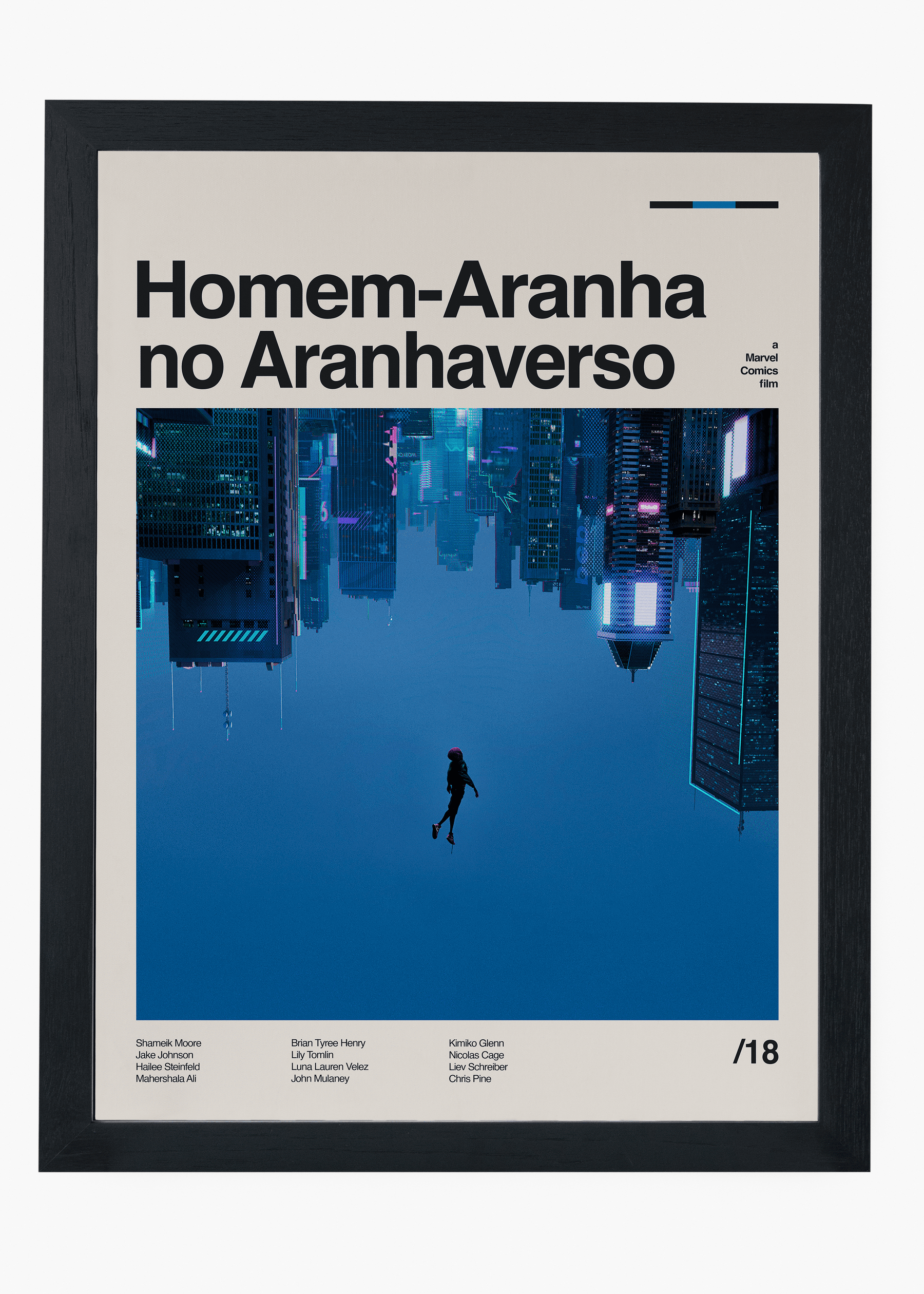 Quadro Homem-Aranha no Aranhaverso
