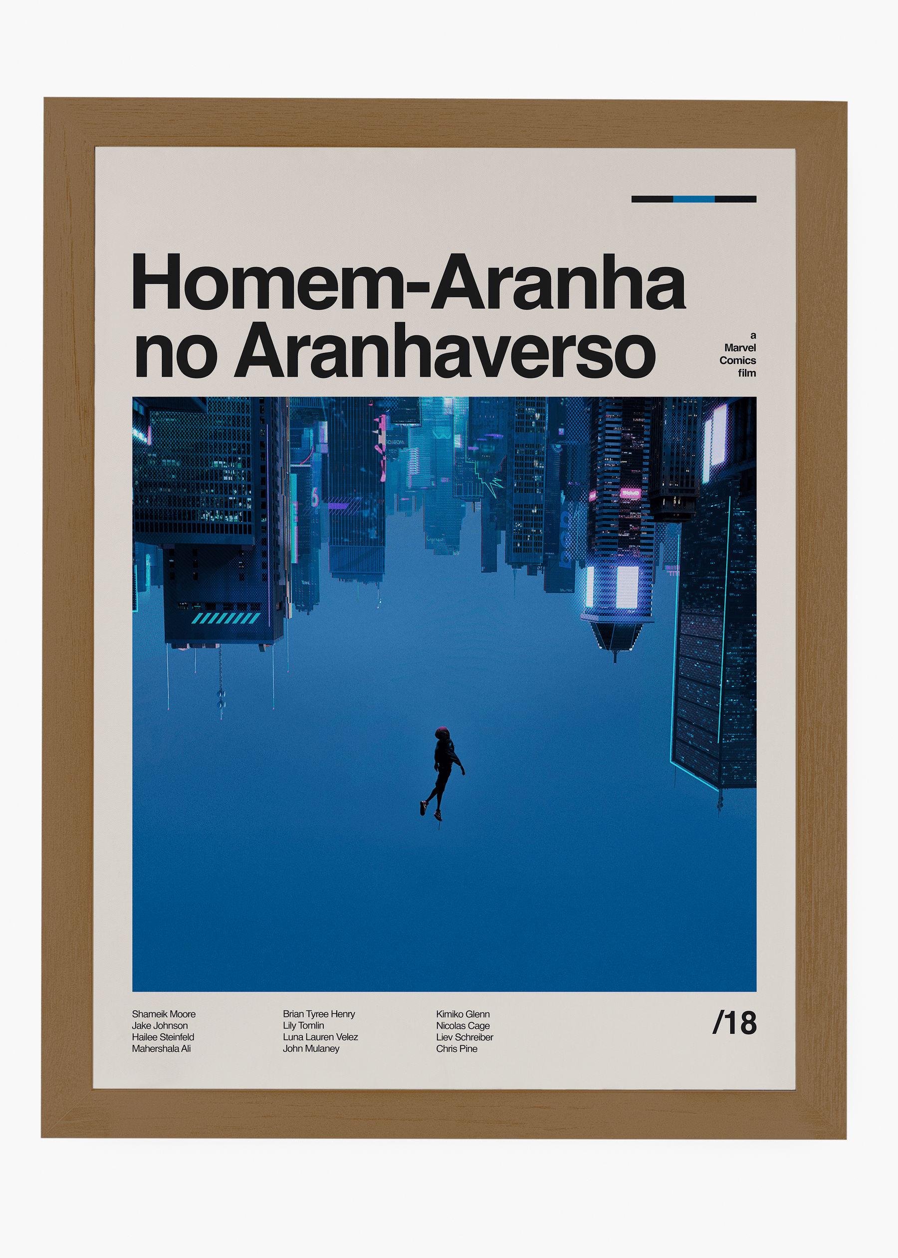 Quadro Homem-Aranha no Aranhaverso
