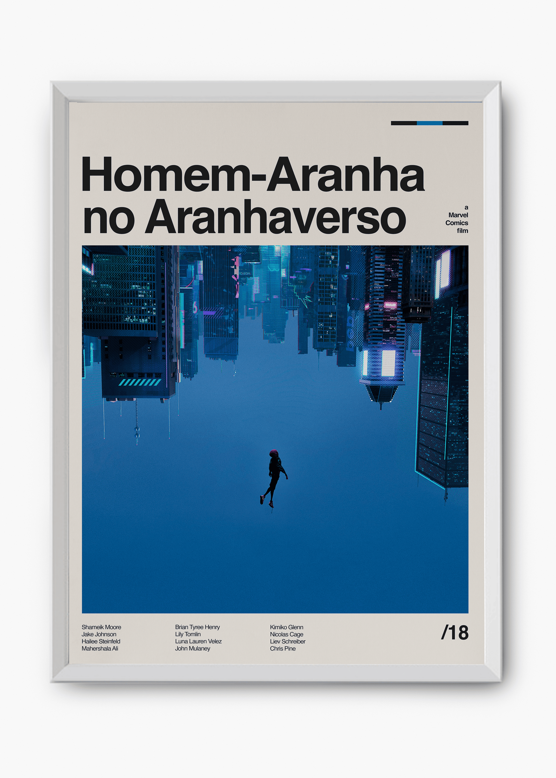 Quadro Homem-Aranha no Aranhaverso