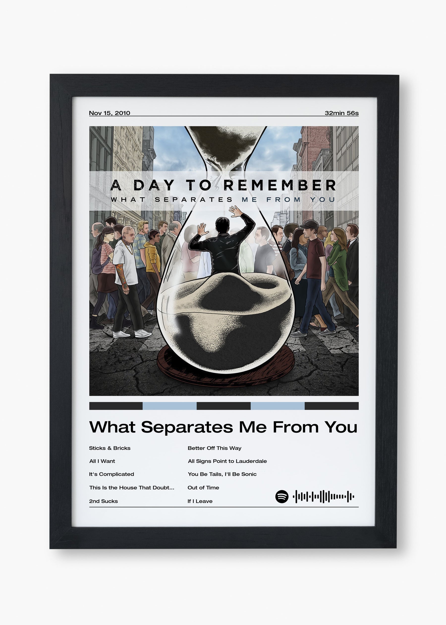 Quadro A Day to Remember What Separates Me from You