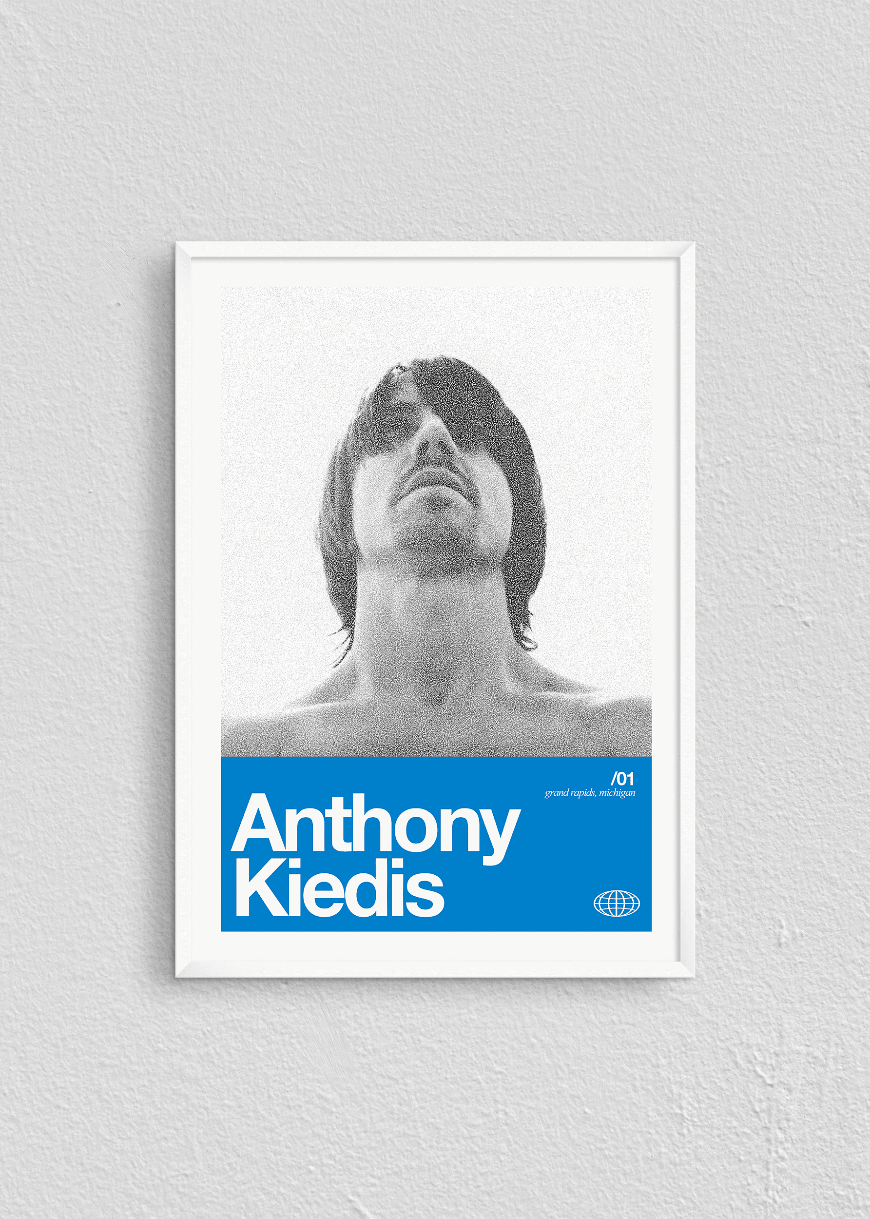 Quadro Anthony Kiedis Silver