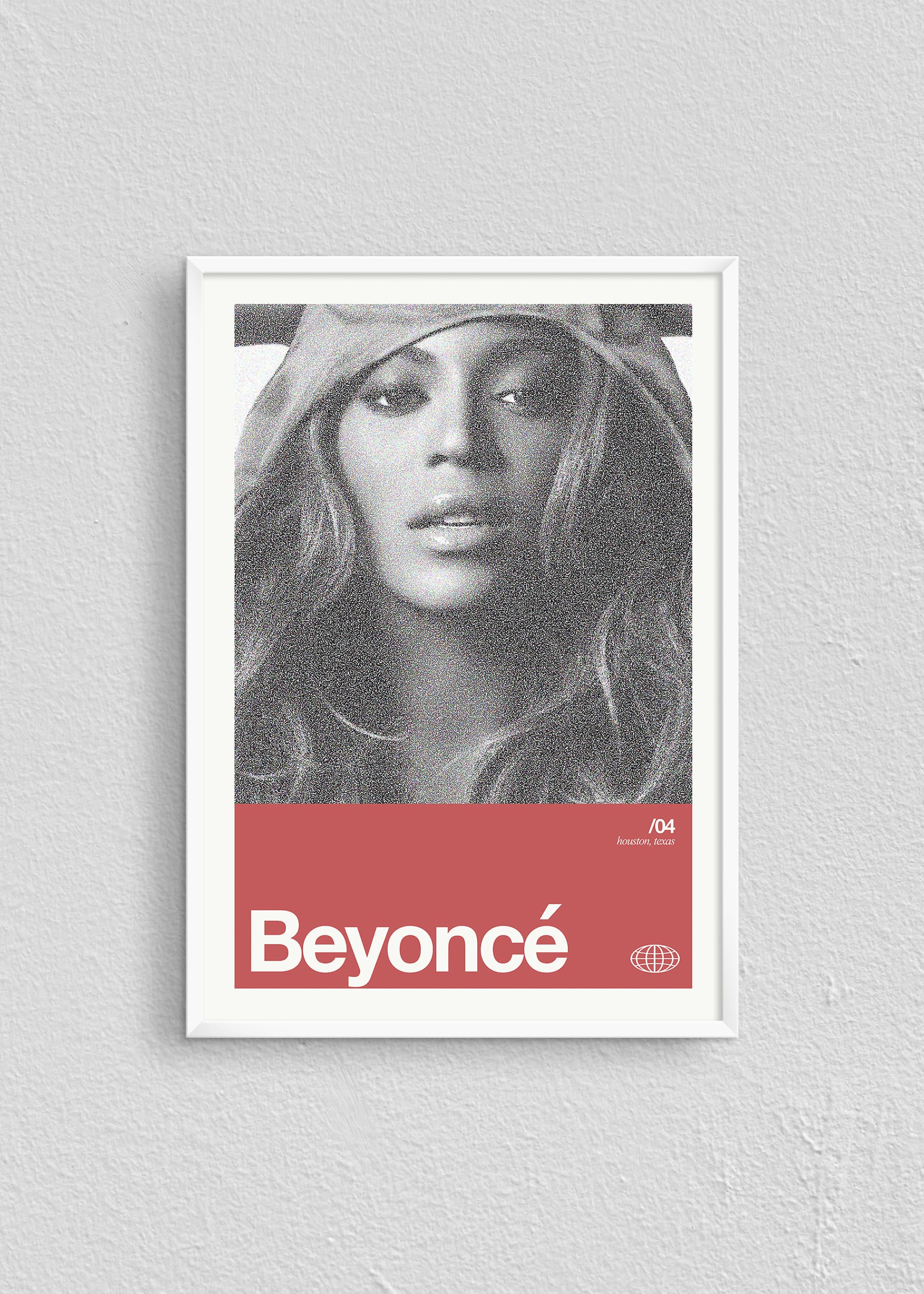 Quadro Beyoncé Silver