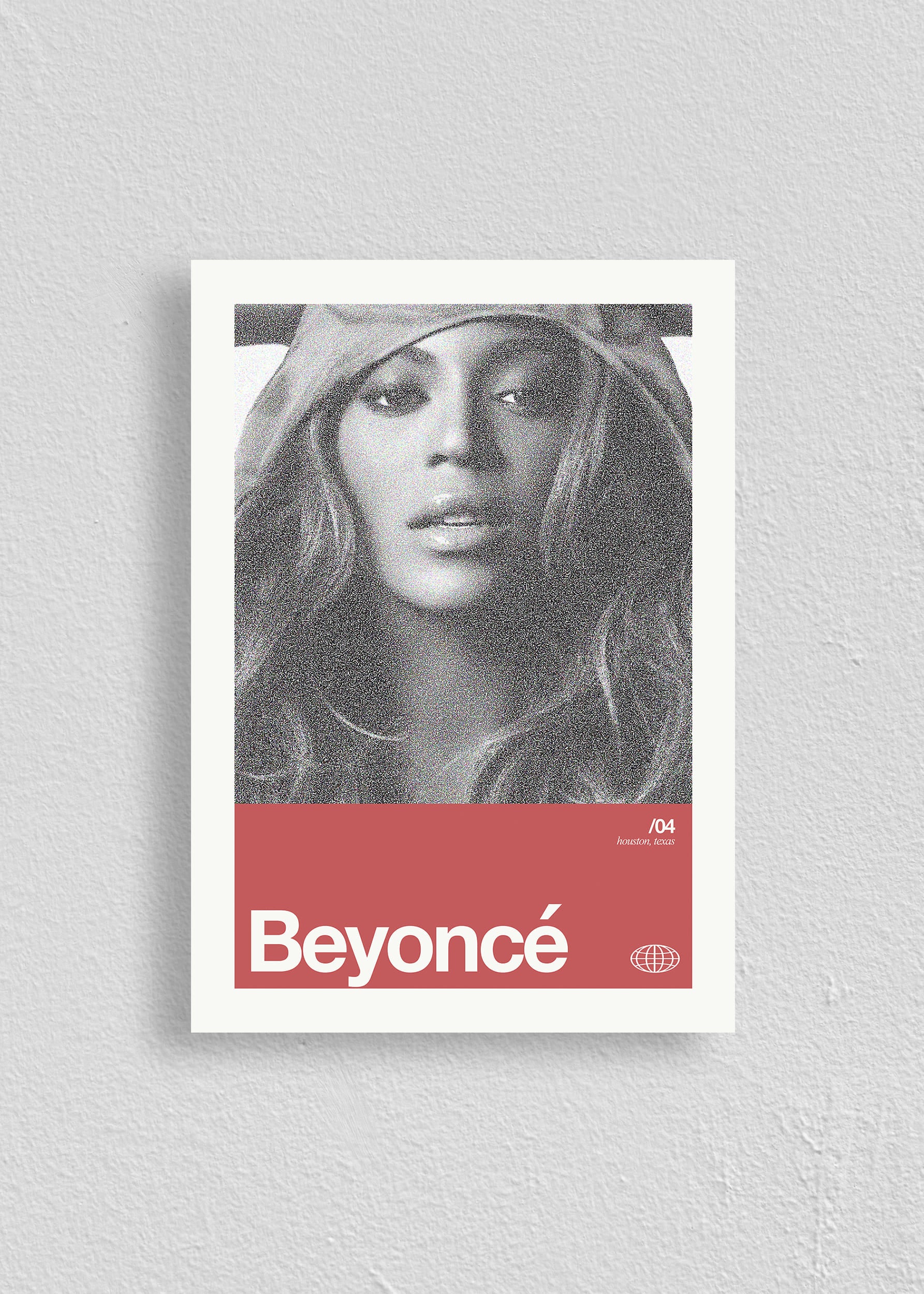 Quadro Beyoncé Silver