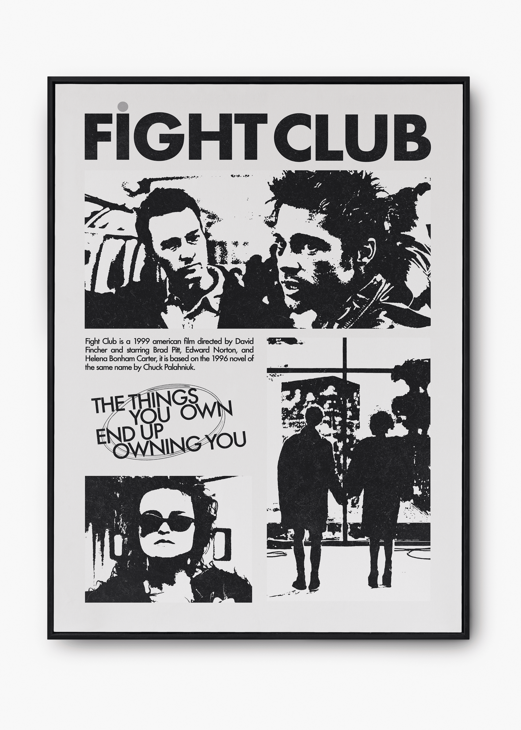 Quadro Clube da Luta - Fight Club
