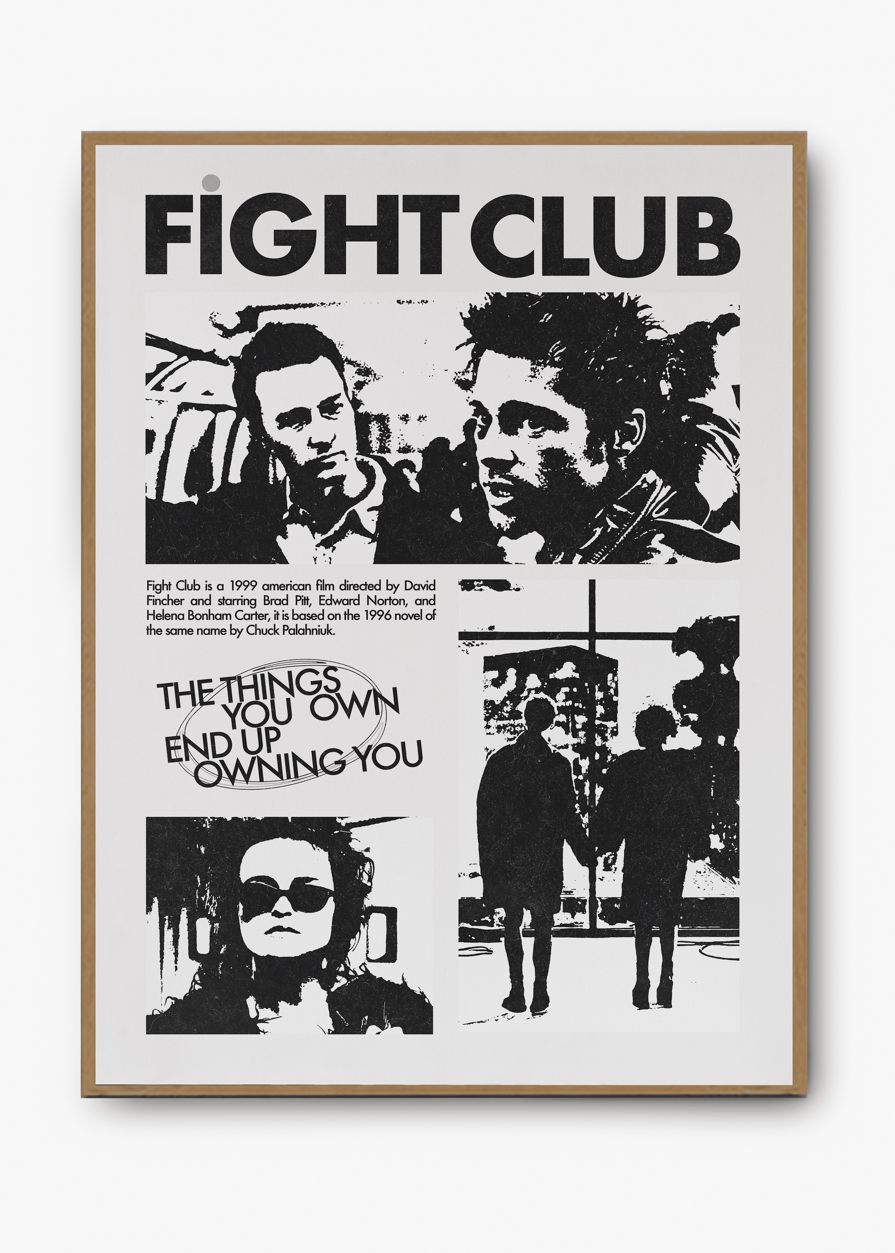 Quadro Clube da Luta - Fight Club