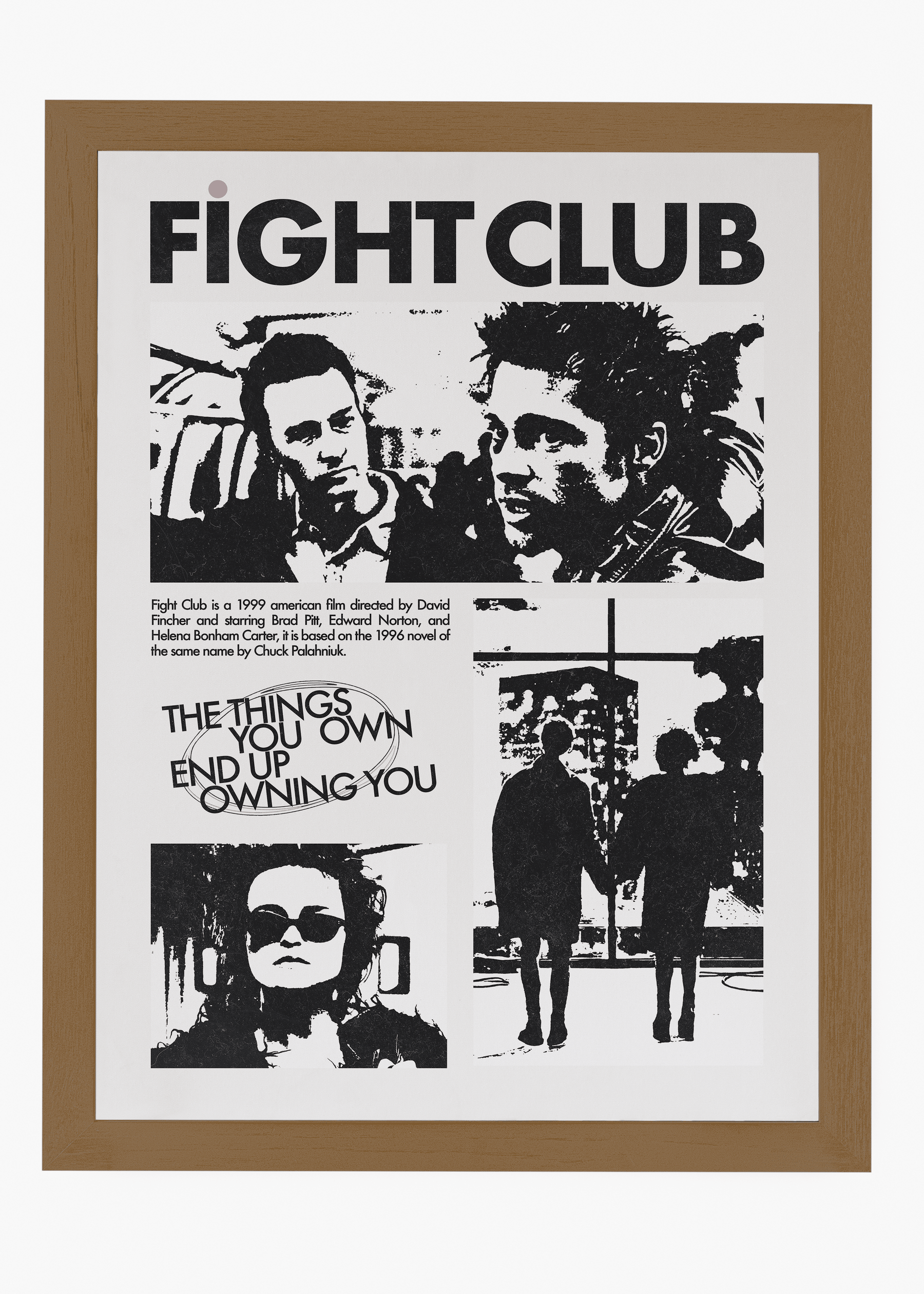 Quadro Clube da Luta - Fight Club