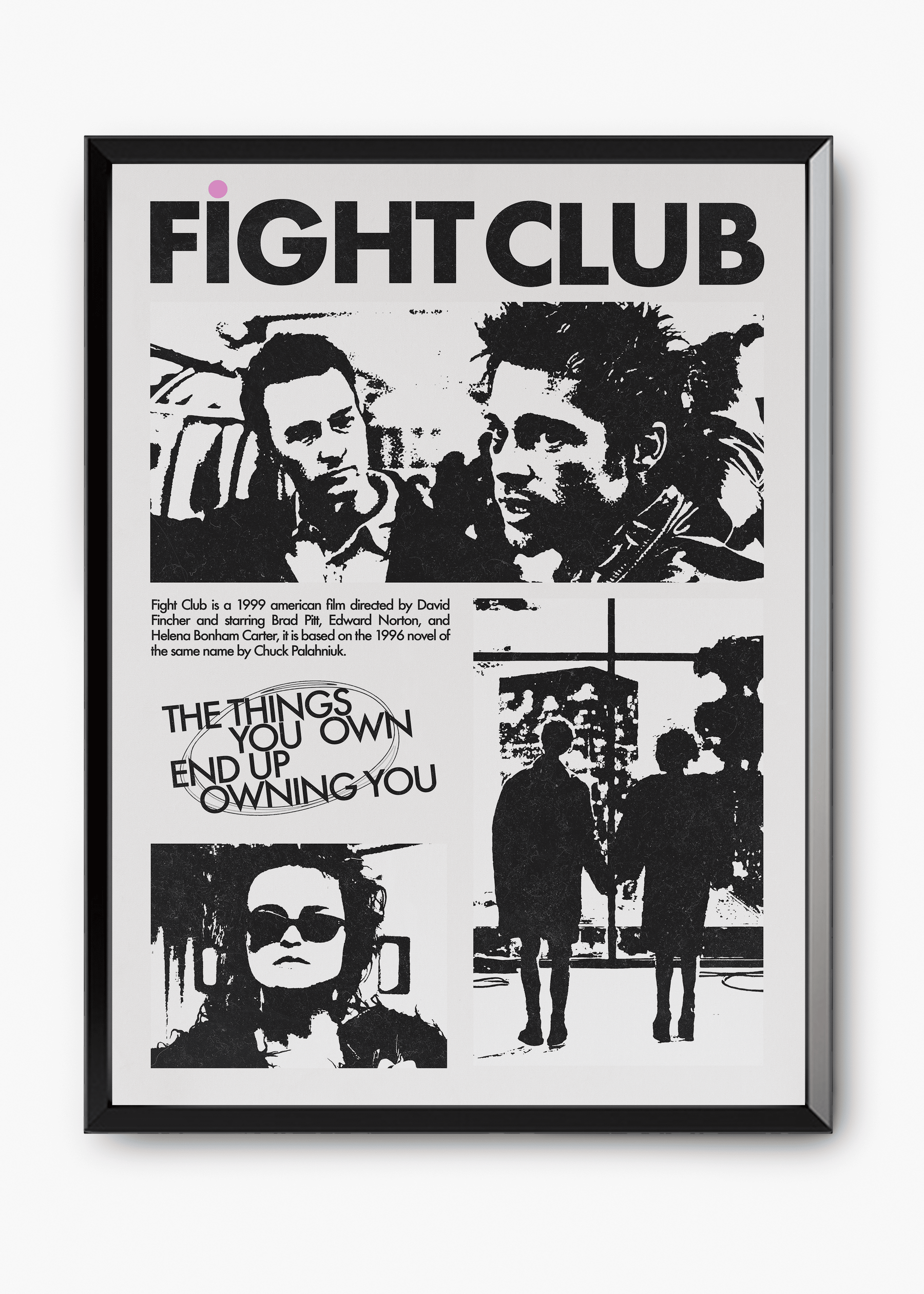 Quadro Clube da Luta - Fight Club