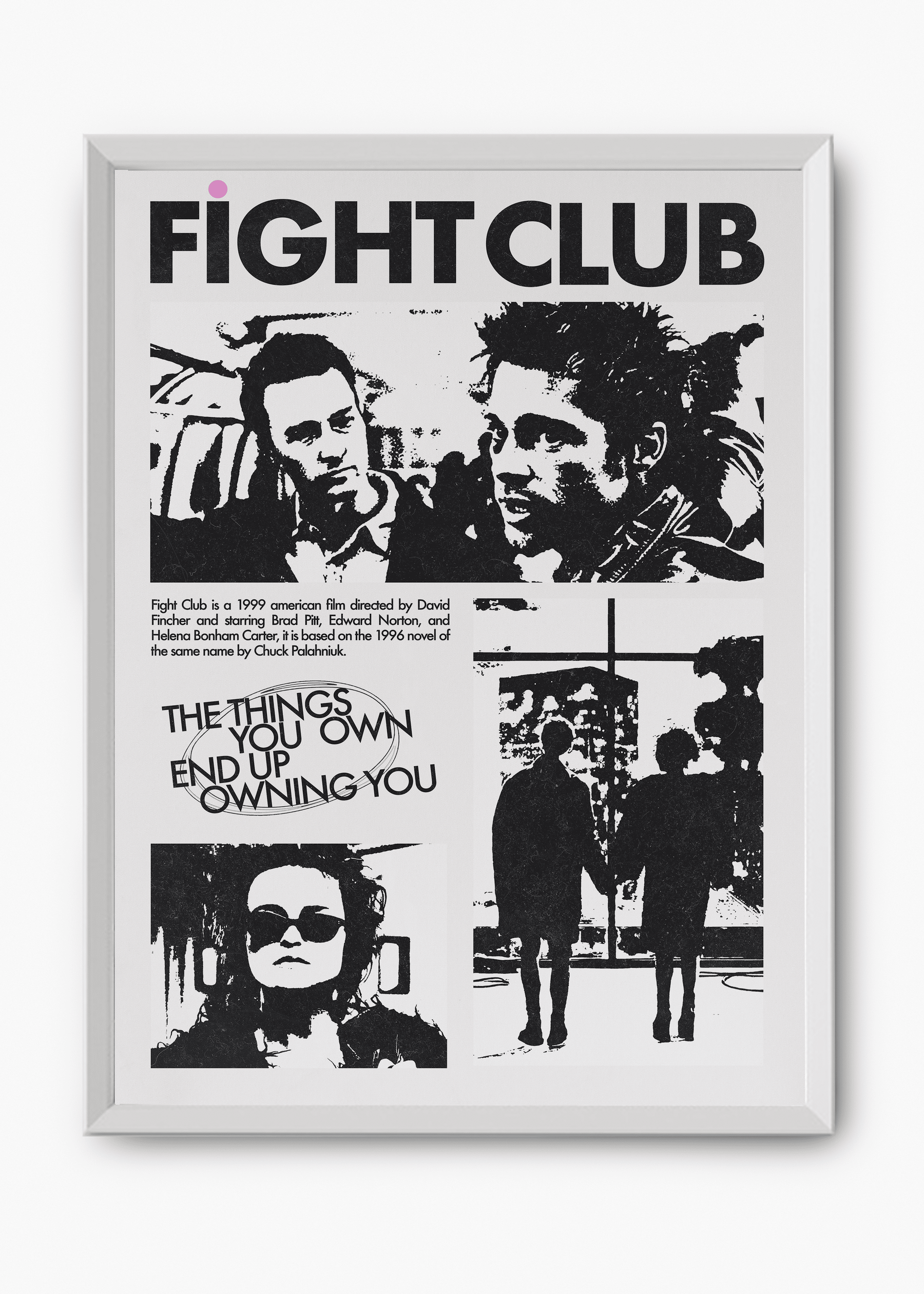 Quadro Clube da Luta - Fight Club