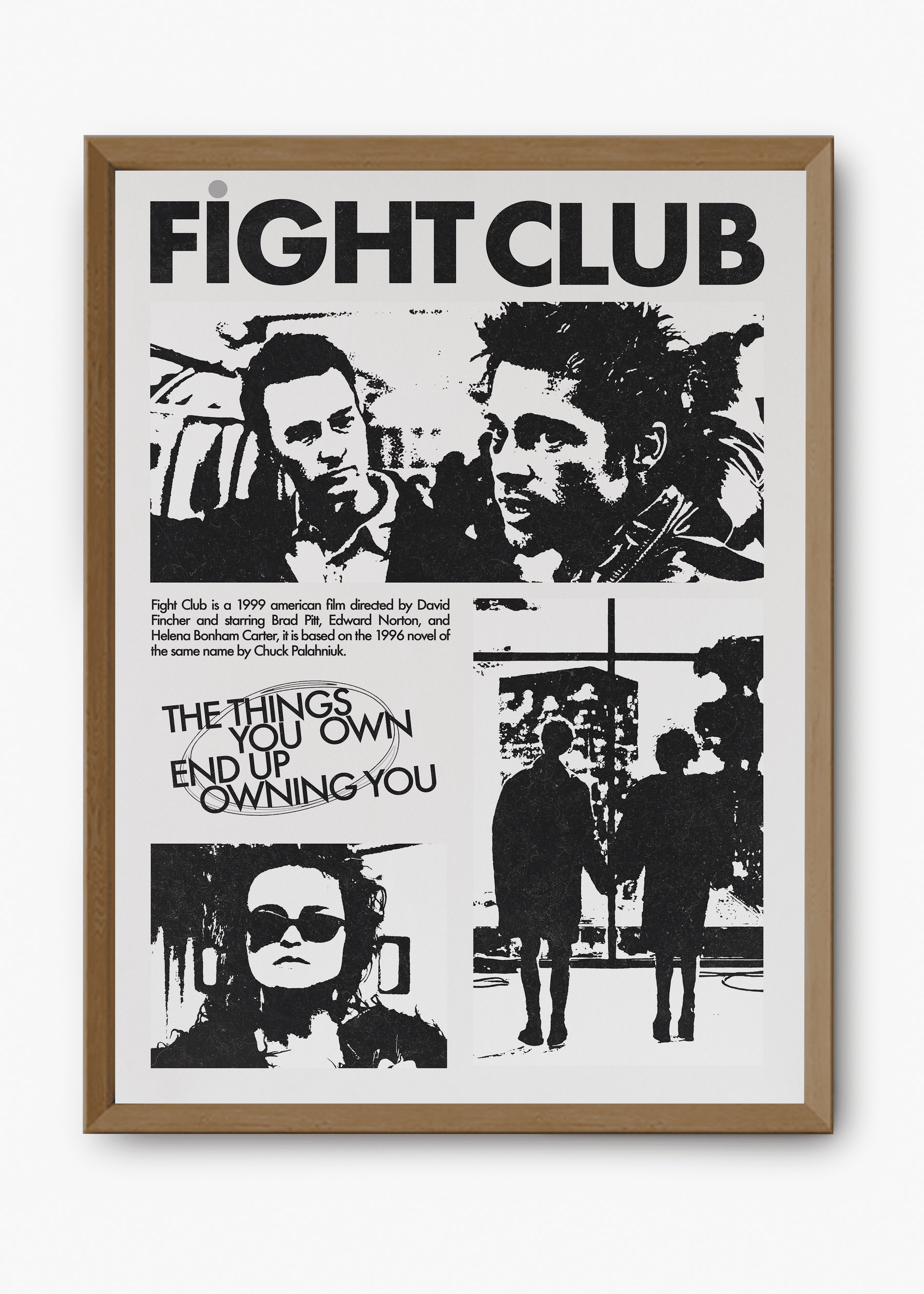 Quadro Clube da Luta - Fight Club