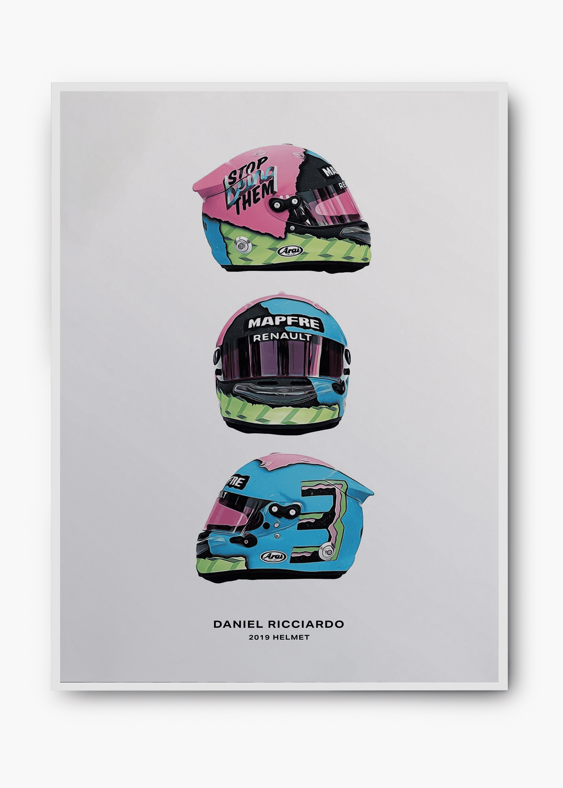 Quadro Daniel Ricciardo 2019