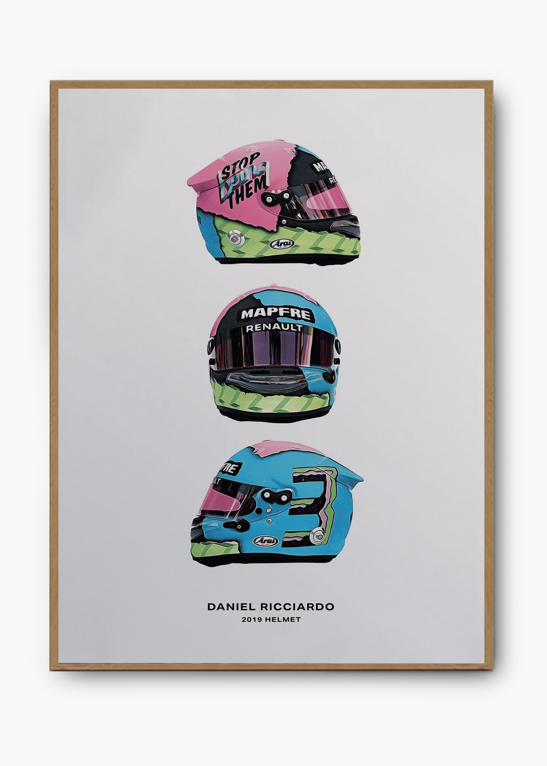 Quadro Daniel Ricciardo 2019