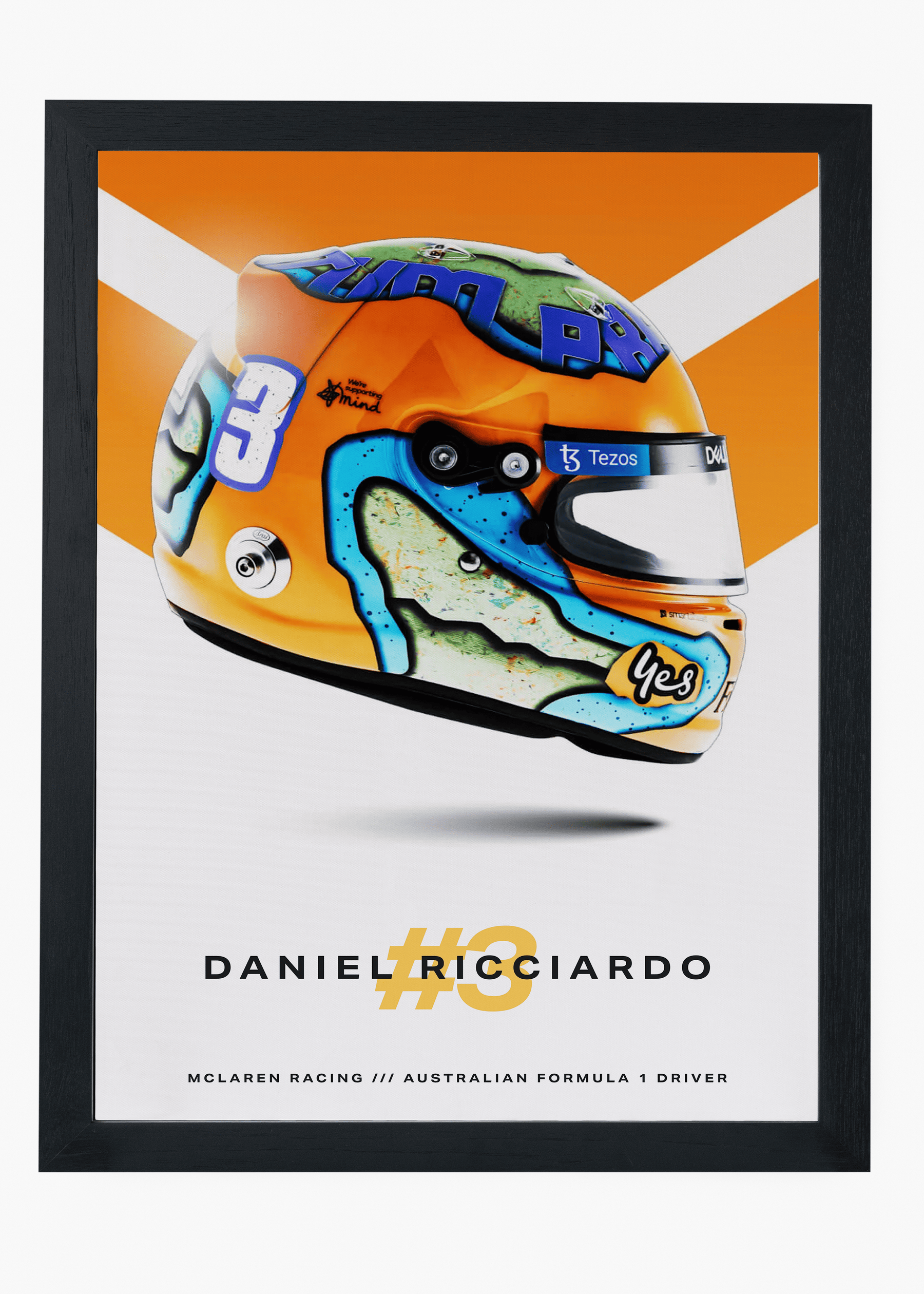 Quadro Daniel Ricciardo 2022