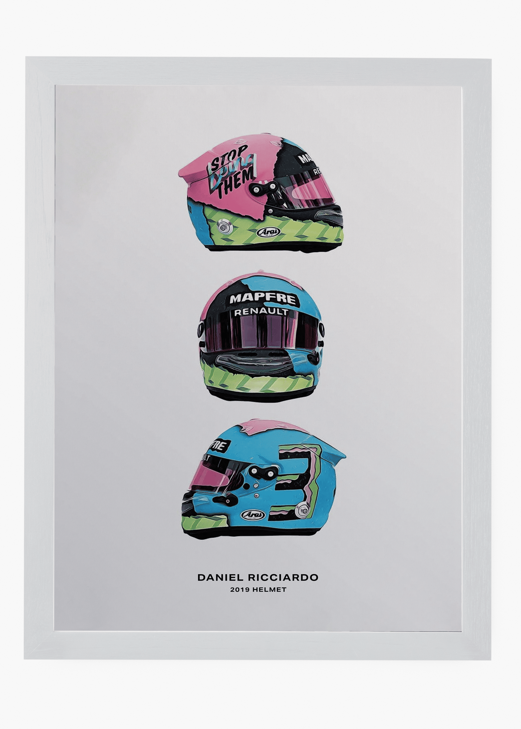 Quadro Daniel Ricciardo 2019